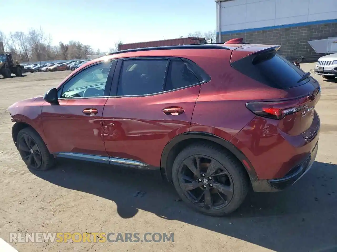 2 fotografías del automóvil dañado LRBFZMR41MD112042 BUICK ENVISION 2021