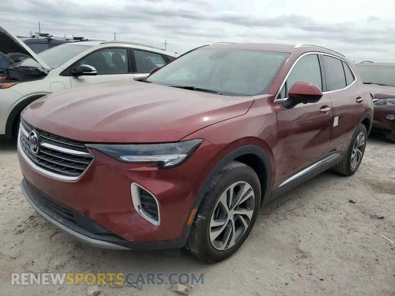 1 Photograph of a damaged car LRBFZNR40MD103919 BUICK ENVISION 2021