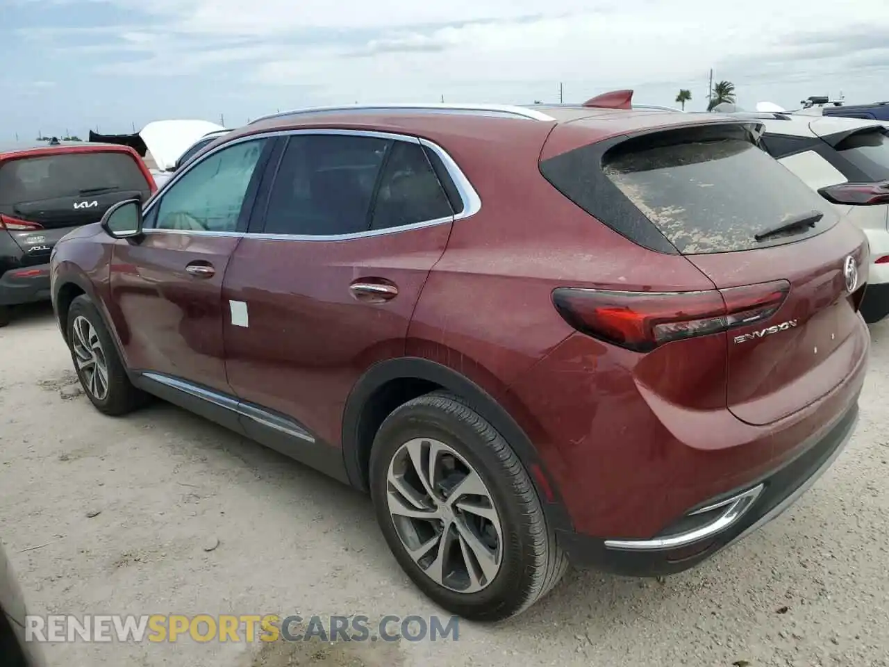 2 Photograph of a damaged car LRBFZNR40MD103919 BUICK ENVISION 2021