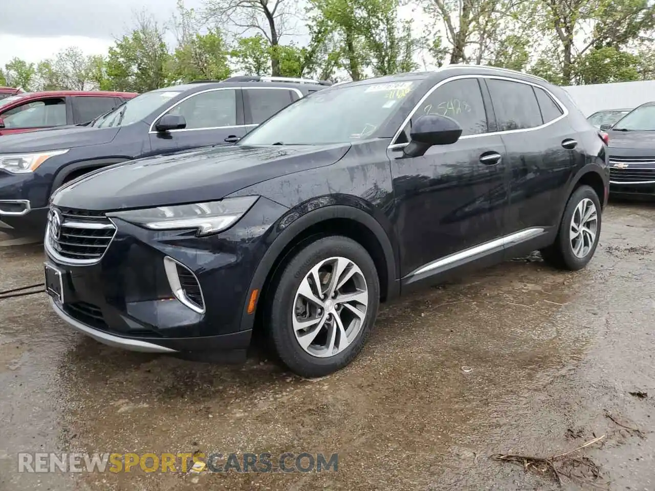 1 fotografías del automóvil dañado LRBFZNR41MD088556 BUICK ENVISION 2021