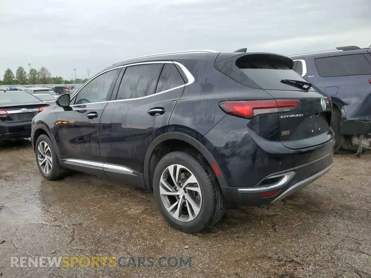 2 fotografías del automóvil dañado LRBFZNR41MD088556 BUICK ENVISION 2021