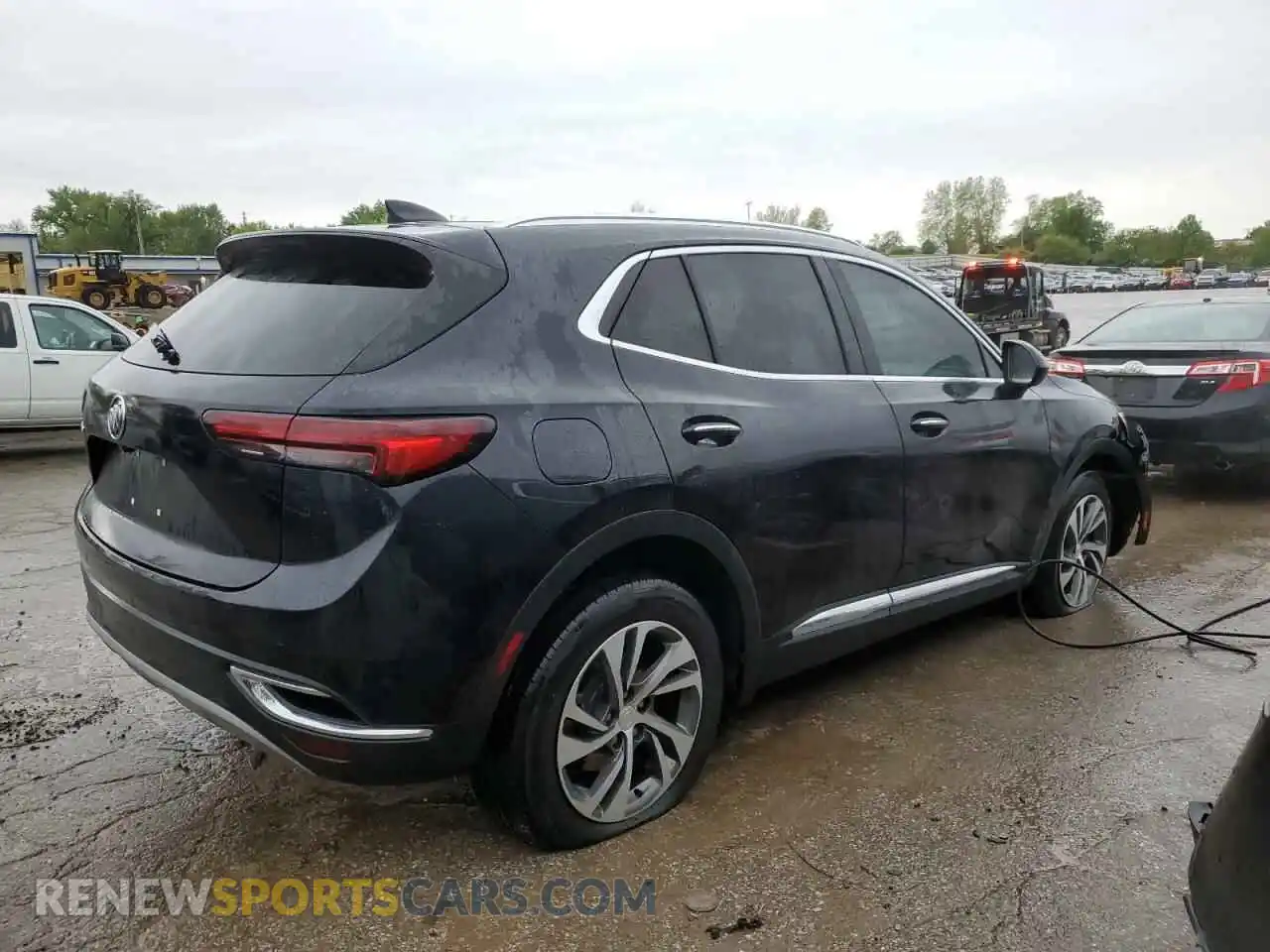3 fotografías del automóvil dañado LRBFZNR41MD088556 BUICK ENVISION 2021