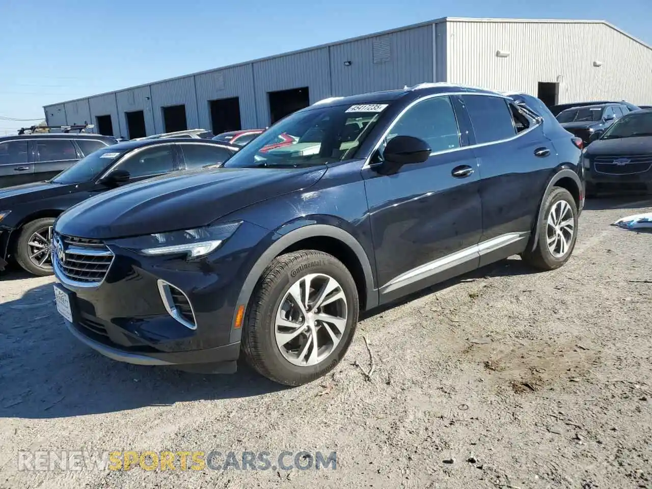 1 Photograph of a damaged car LRBFZNR41MD109969 BUICK ENVISION 2021