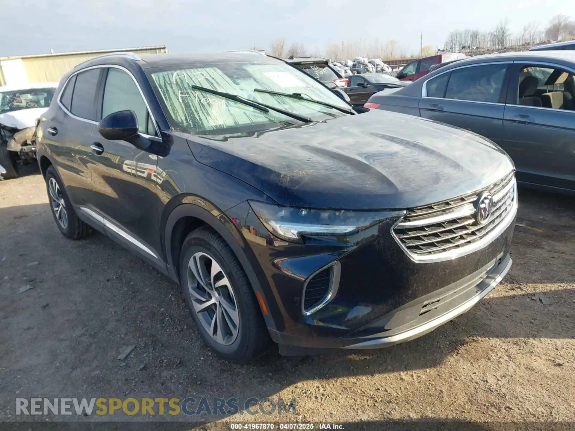 1 Photograph of a damaged car LRBFZNR43MD085335 BUICK ENVISION 2021