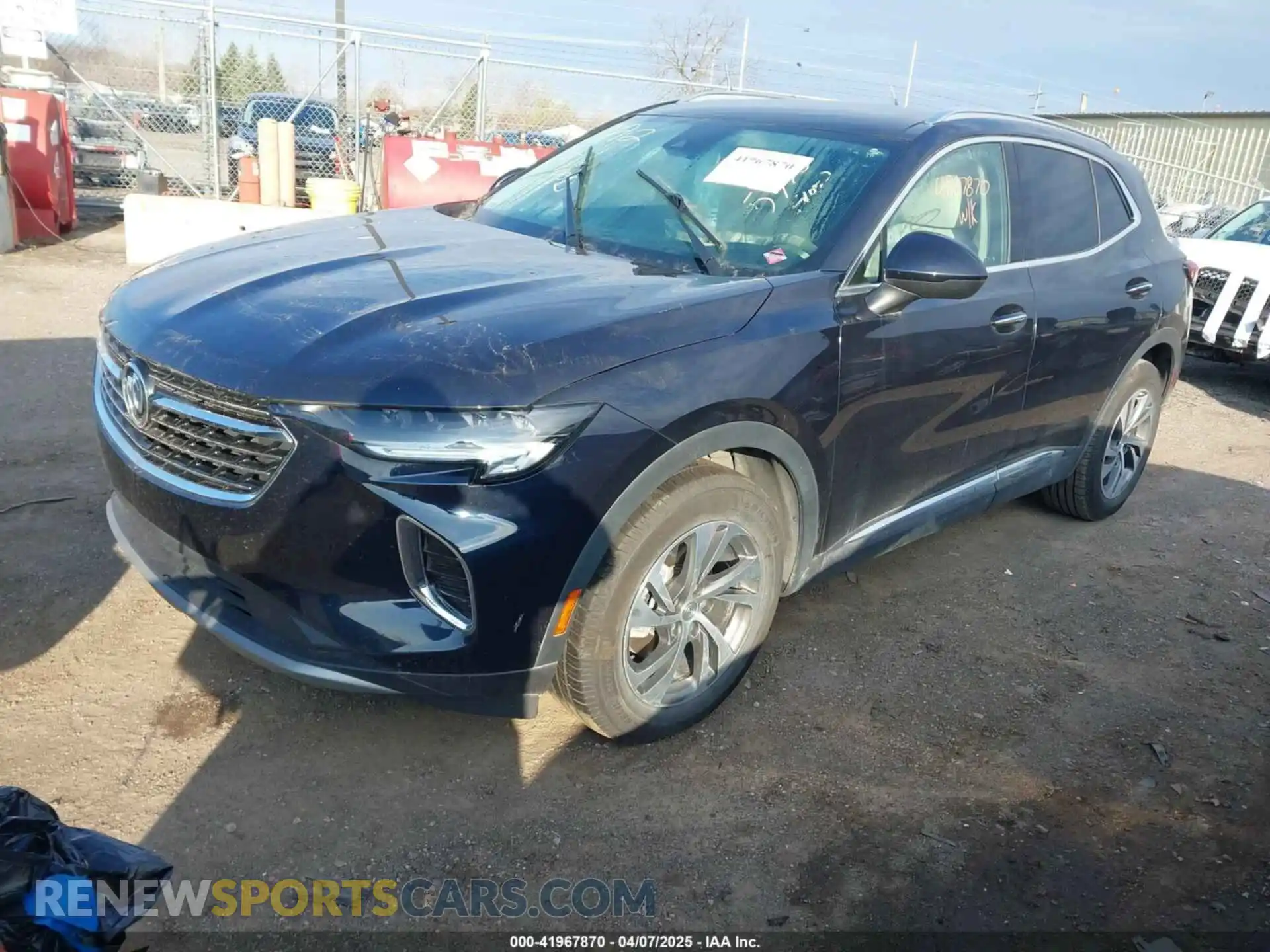 2 Photograph of a damaged car LRBFZNR43MD085335 BUICK ENVISION 2021