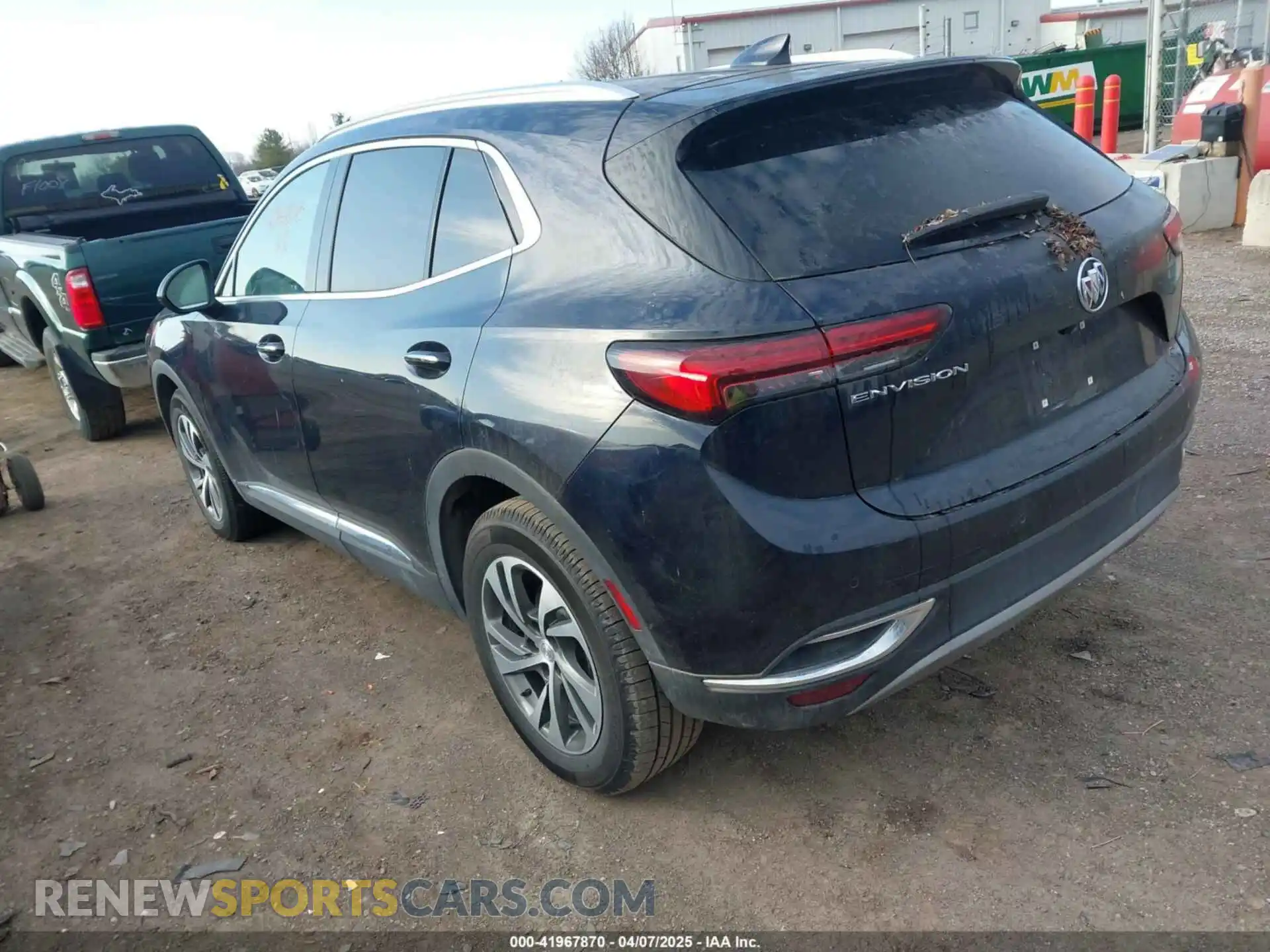 3 Photograph of a damaged car LRBFZNR43MD085335 BUICK ENVISION 2021