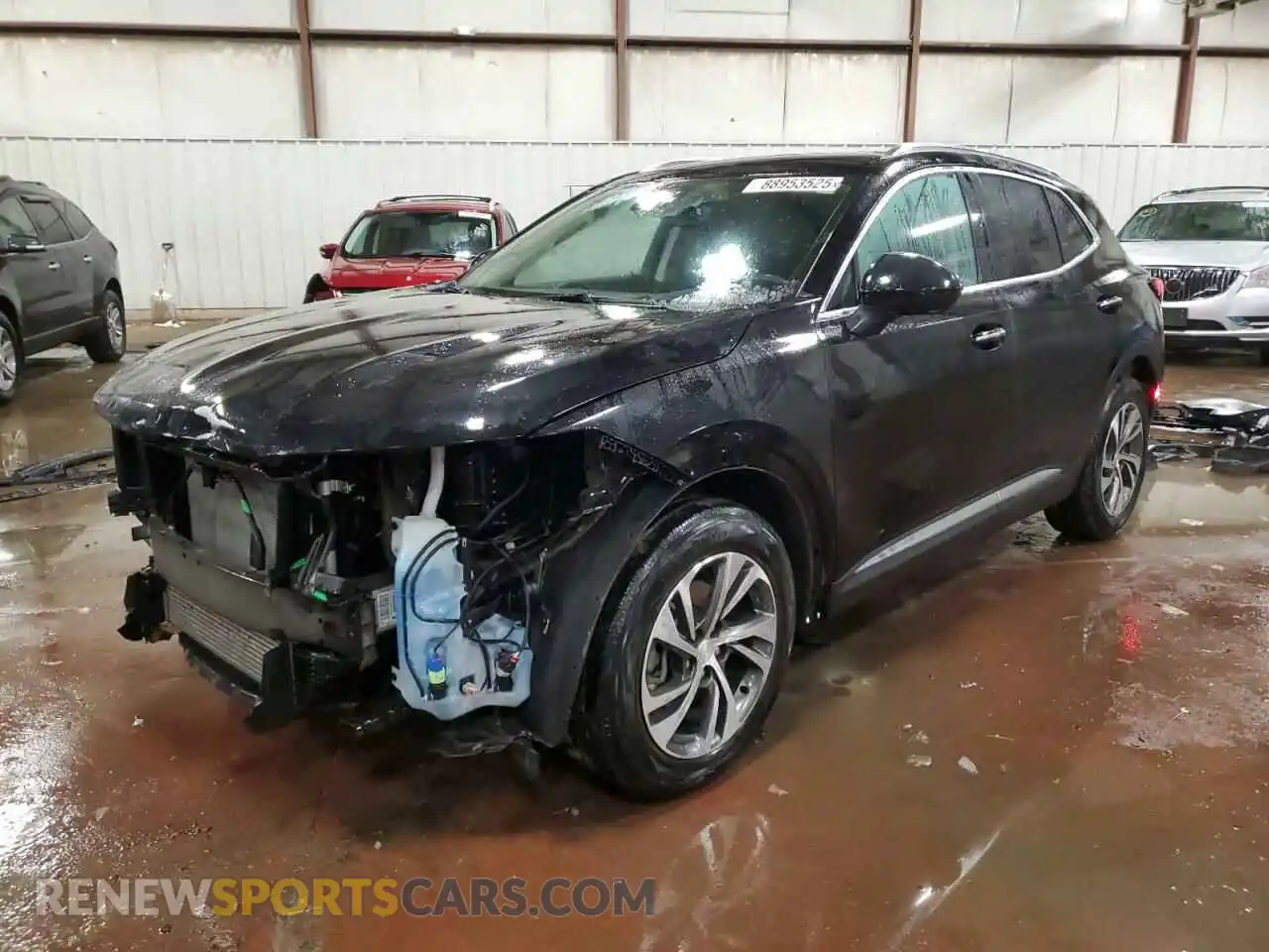 1 Photograph of a damaged car LRBFZNR45MD107979 BUICK ENVISION 2021