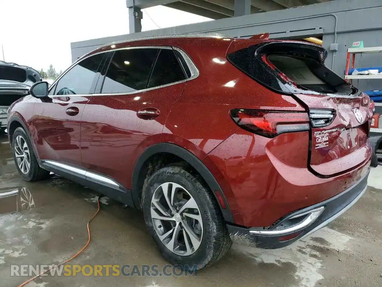 2 Photograph of a damaged car LRBFZNR46MD066391 BUICK ENVISION 2021