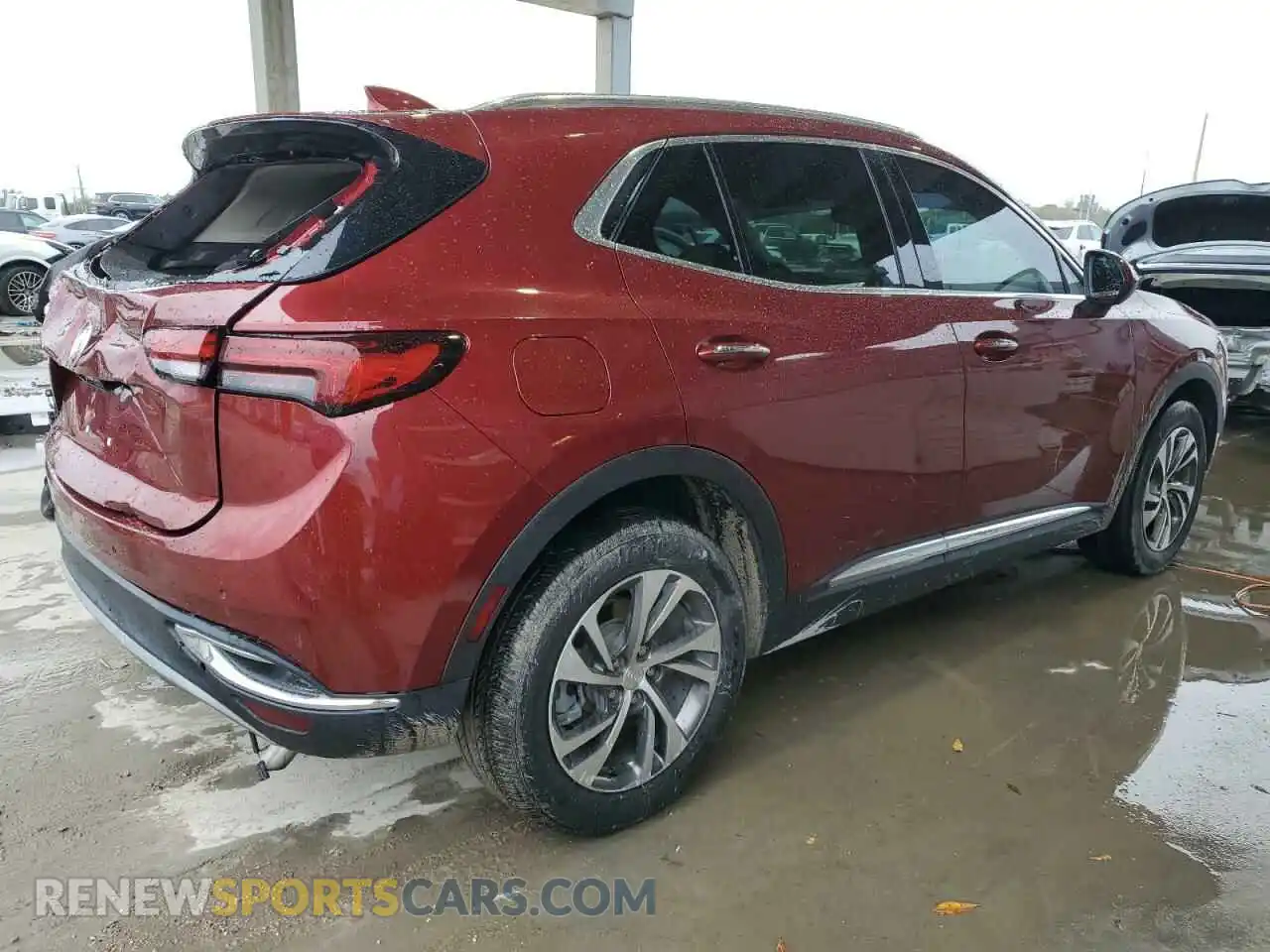 3 Photograph of a damaged car LRBFZNR46MD066391 BUICK ENVISION 2021