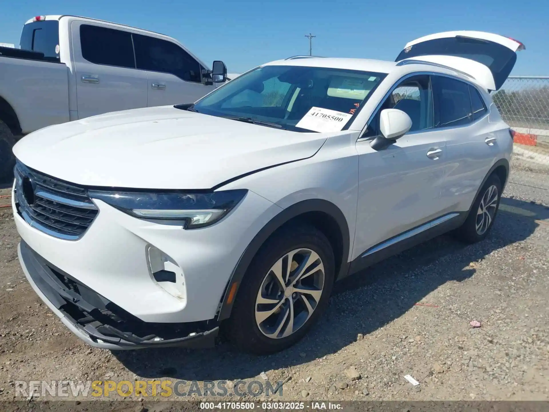 2 Photograph of a damaged car LRBFZNR47MD075679 BUICK ENVISION 2021