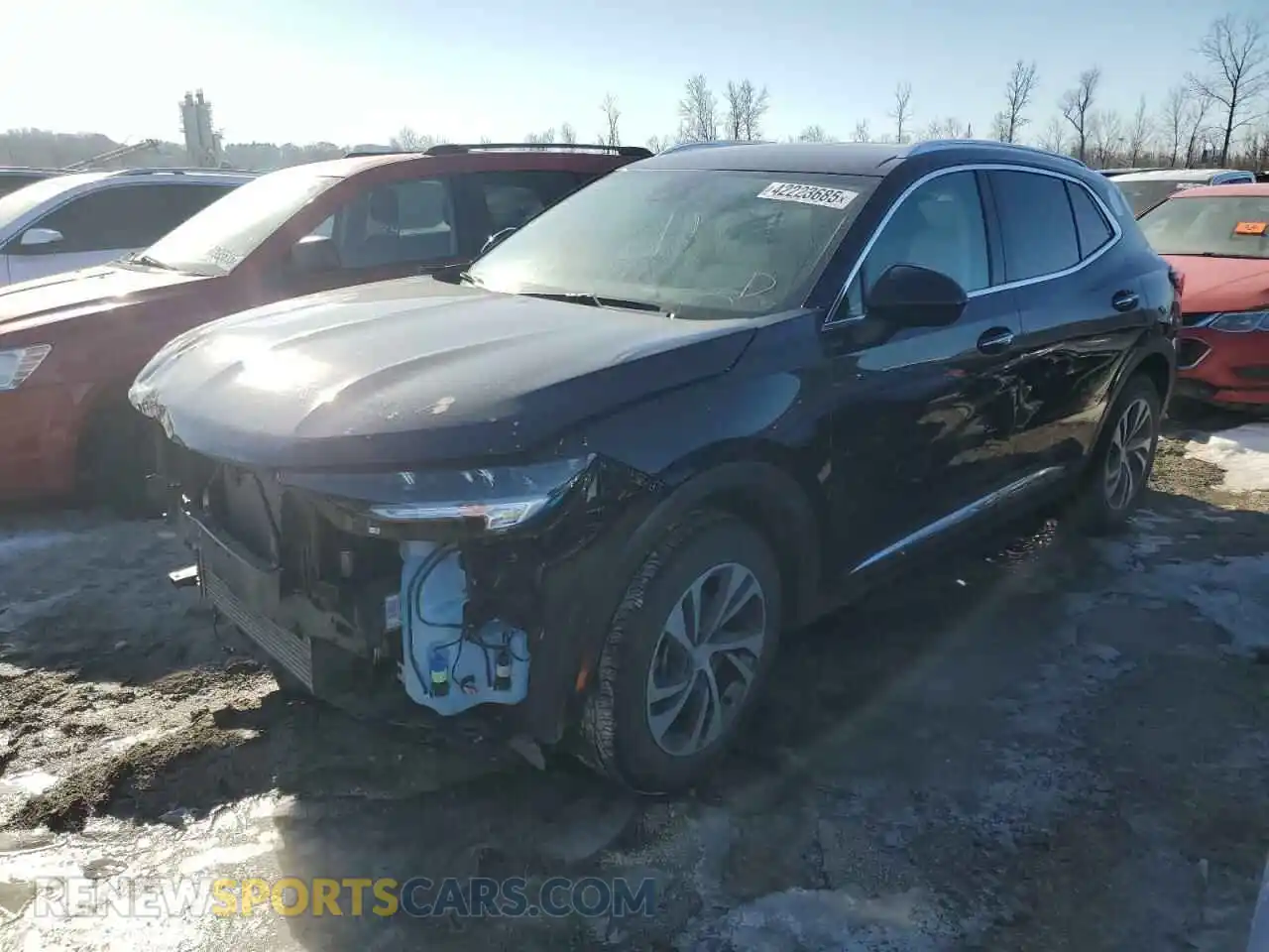 1 Photograph of a damaged car LRBFZNR47MD098766 BUICK ENVISION 2021