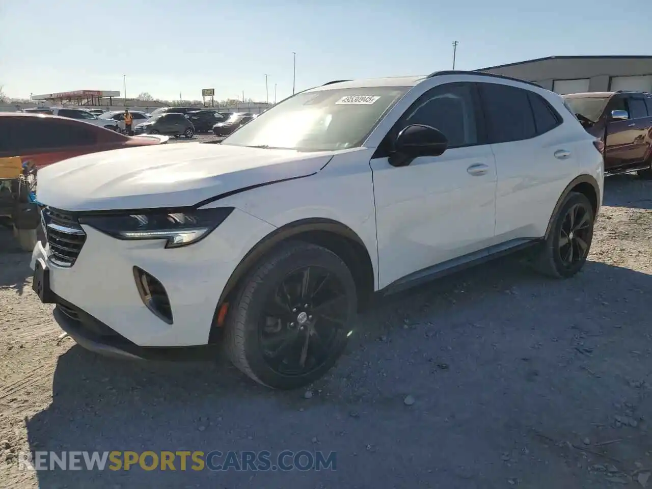 1 Photograph of a damaged car LRBFZNR48MD103151 BUICK ENVISION 2021