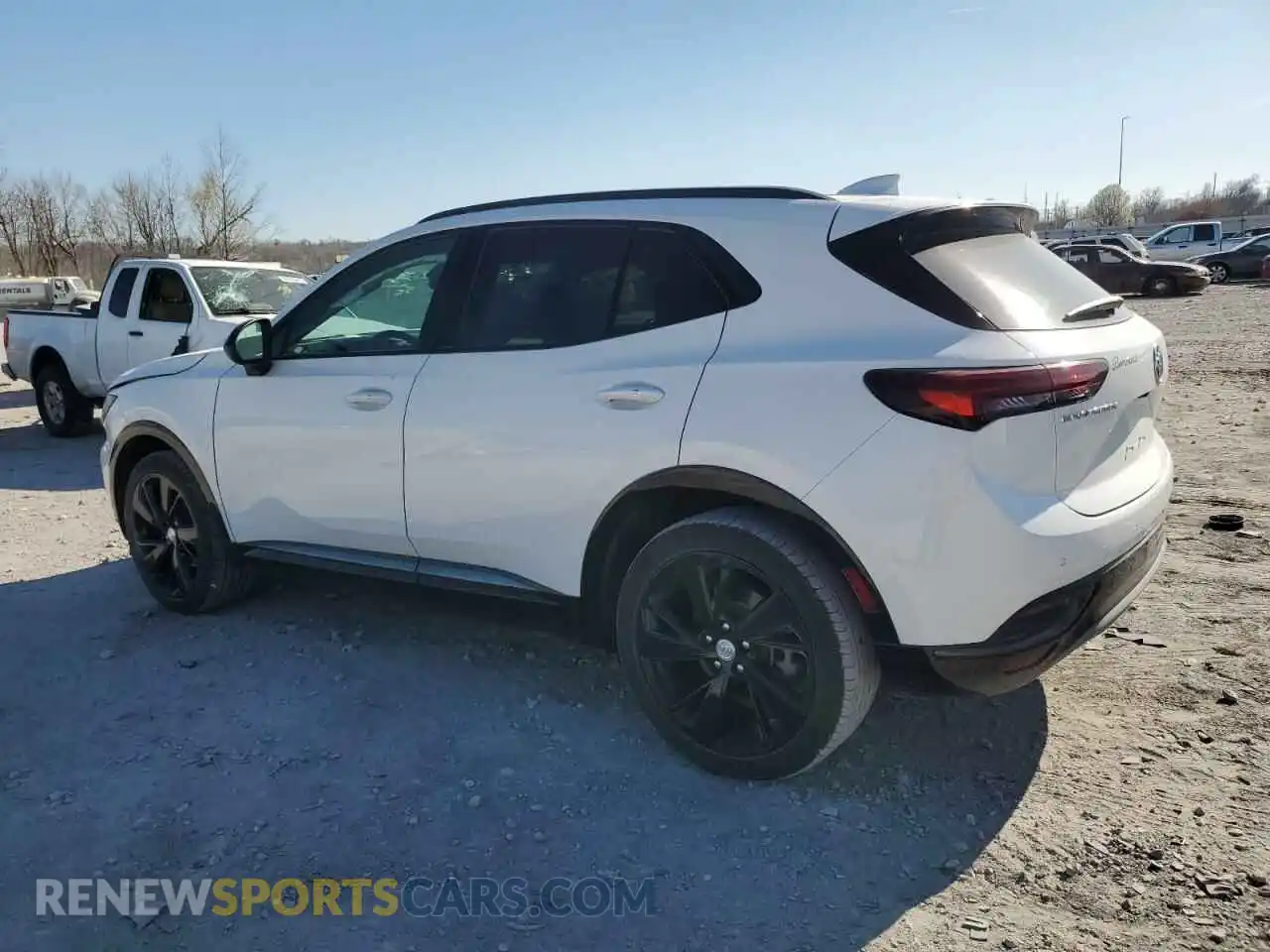 2 Photograph of a damaged car LRBFZNR48MD103151 BUICK ENVISION 2021
