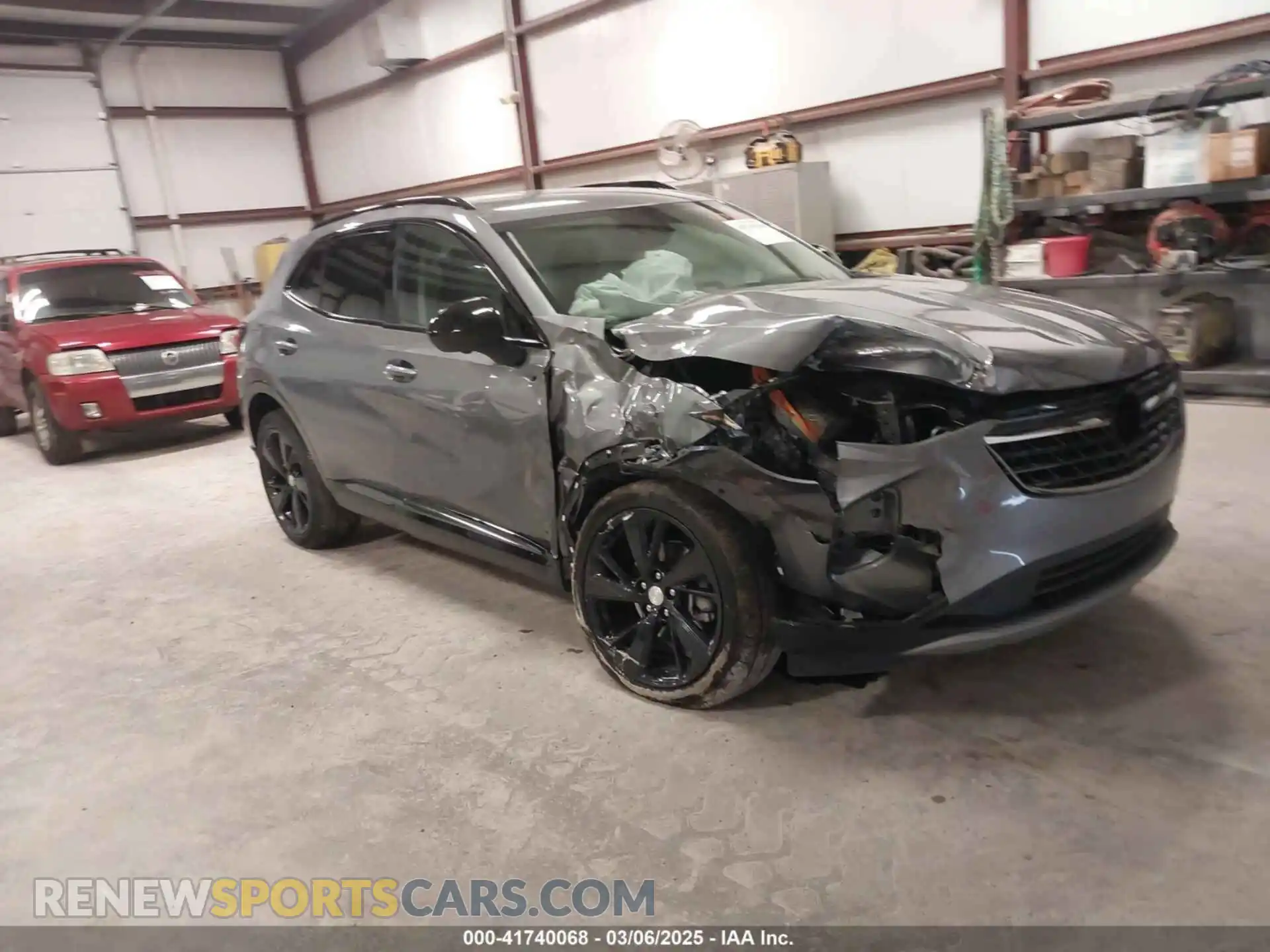 1 Photograph of a damaged car LRBFZPR47MD165040 BUICK ENVISION 2021