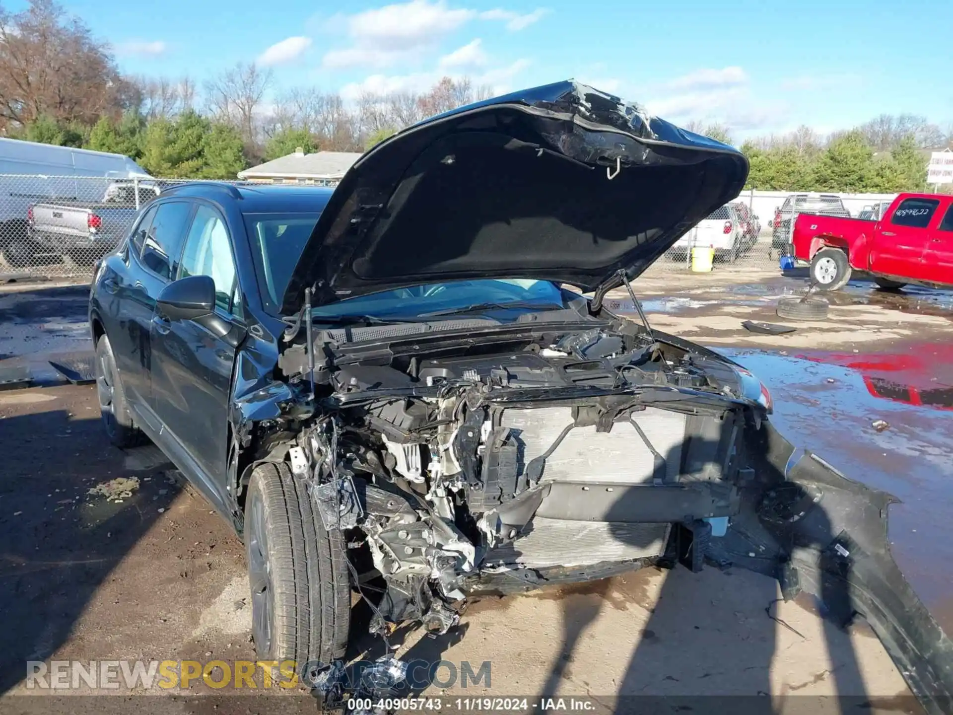 1 Photograph of a damaged car LRBFZPR49MD083598 BUICK ENVISION 2021