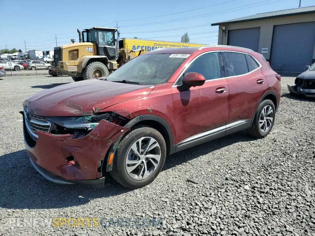 1 Photograph of a damaged car LRBFZPR49MD179540 BUICK ENVISION 2021