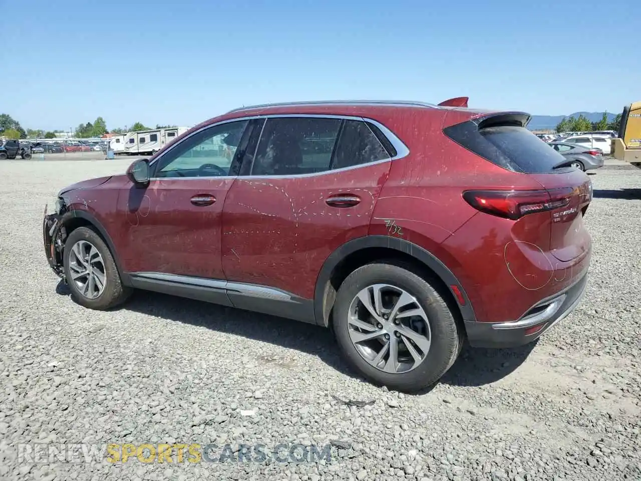 2 Photograph of a damaged car LRBFZPR49MD179540 BUICK ENVISION 2021