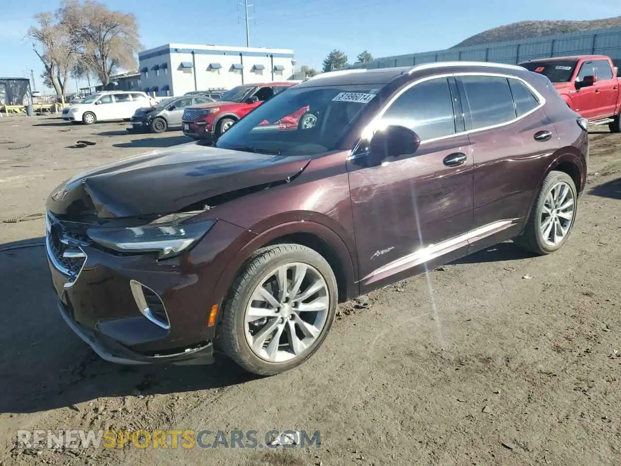 1 Photograph of a damaged car LRBFZSR42MD078214 BUICK ENVISION 2021