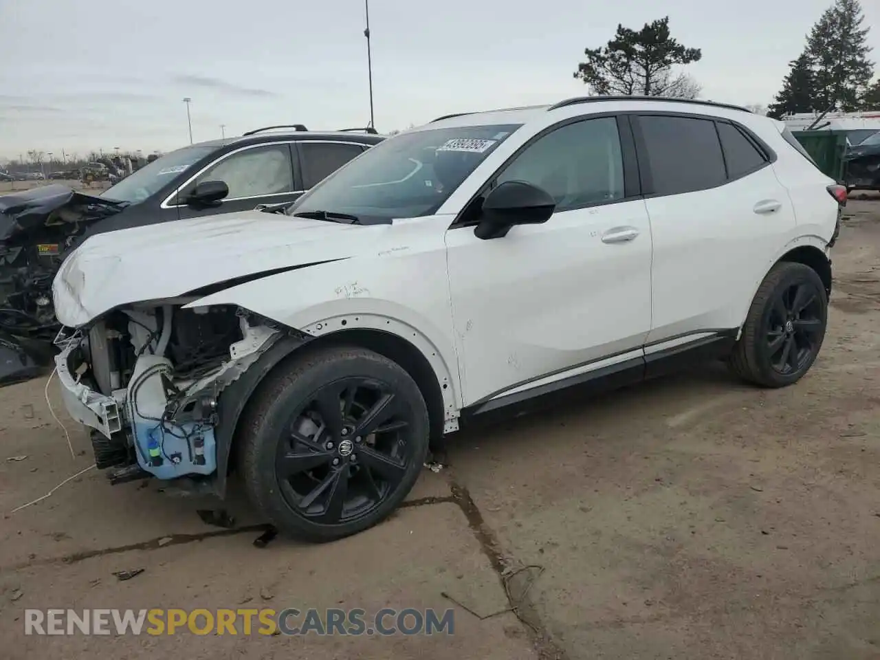 1 fotografías del automóvil dañado LRBAZLR45ND016209 BUICK ENVISION 2022