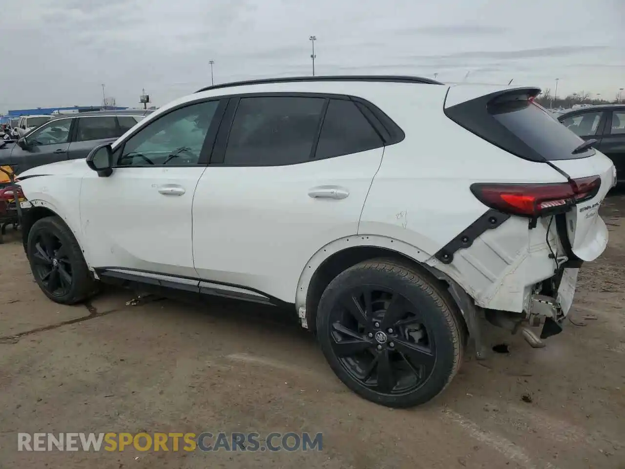 2 fotografías del automóvil dañado LRBAZLR45ND016209 BUICK ENVISION 2022