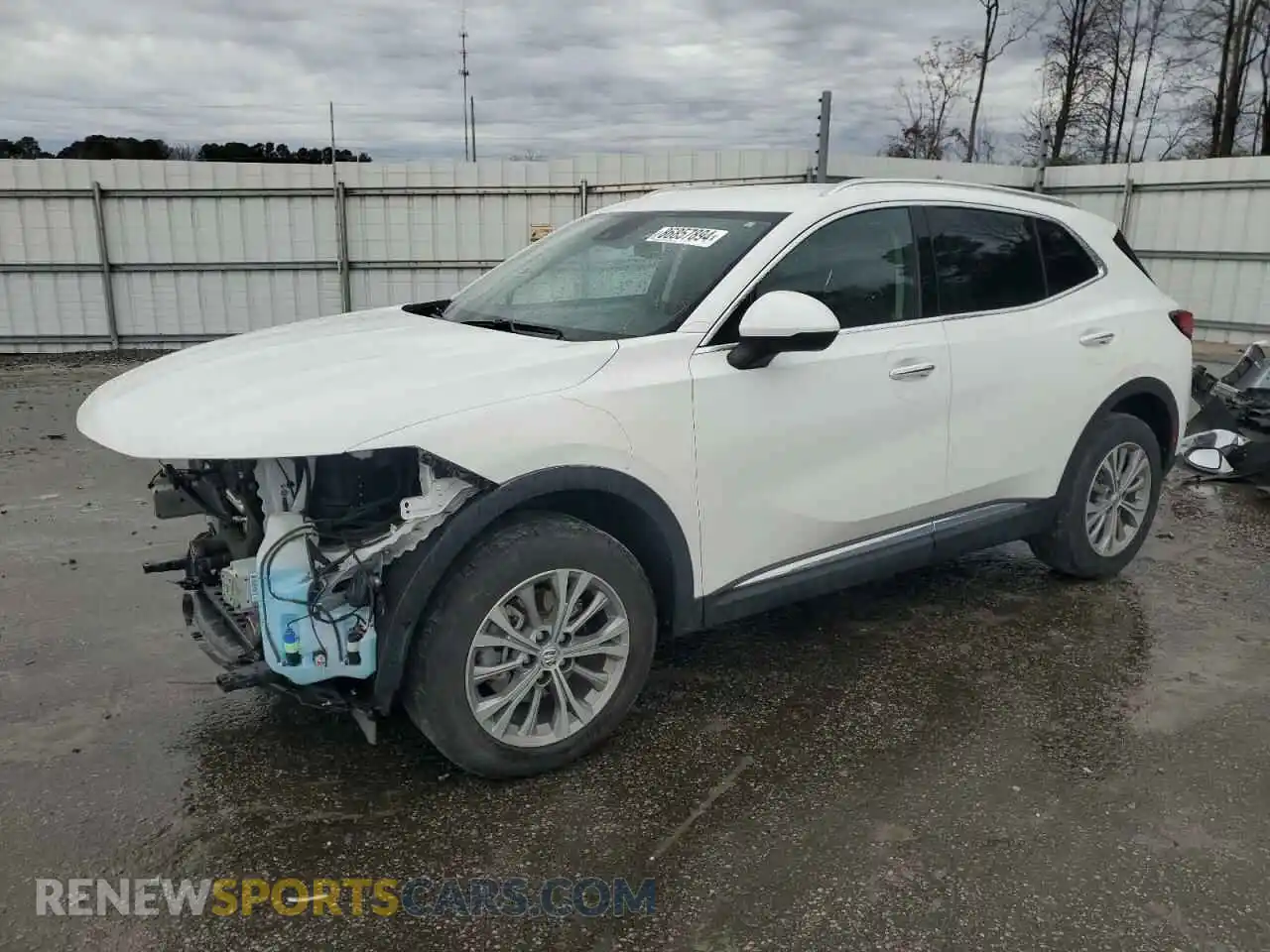 1 Photograph of a damaged car LRBAZLR47ND029575 BUICK ENVISION 2022