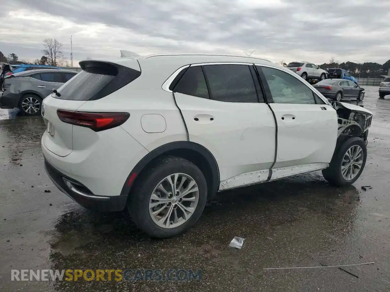 3 Photograph of a damaged car LRBAZLR47ND029575 BUICK ENVISION 2022