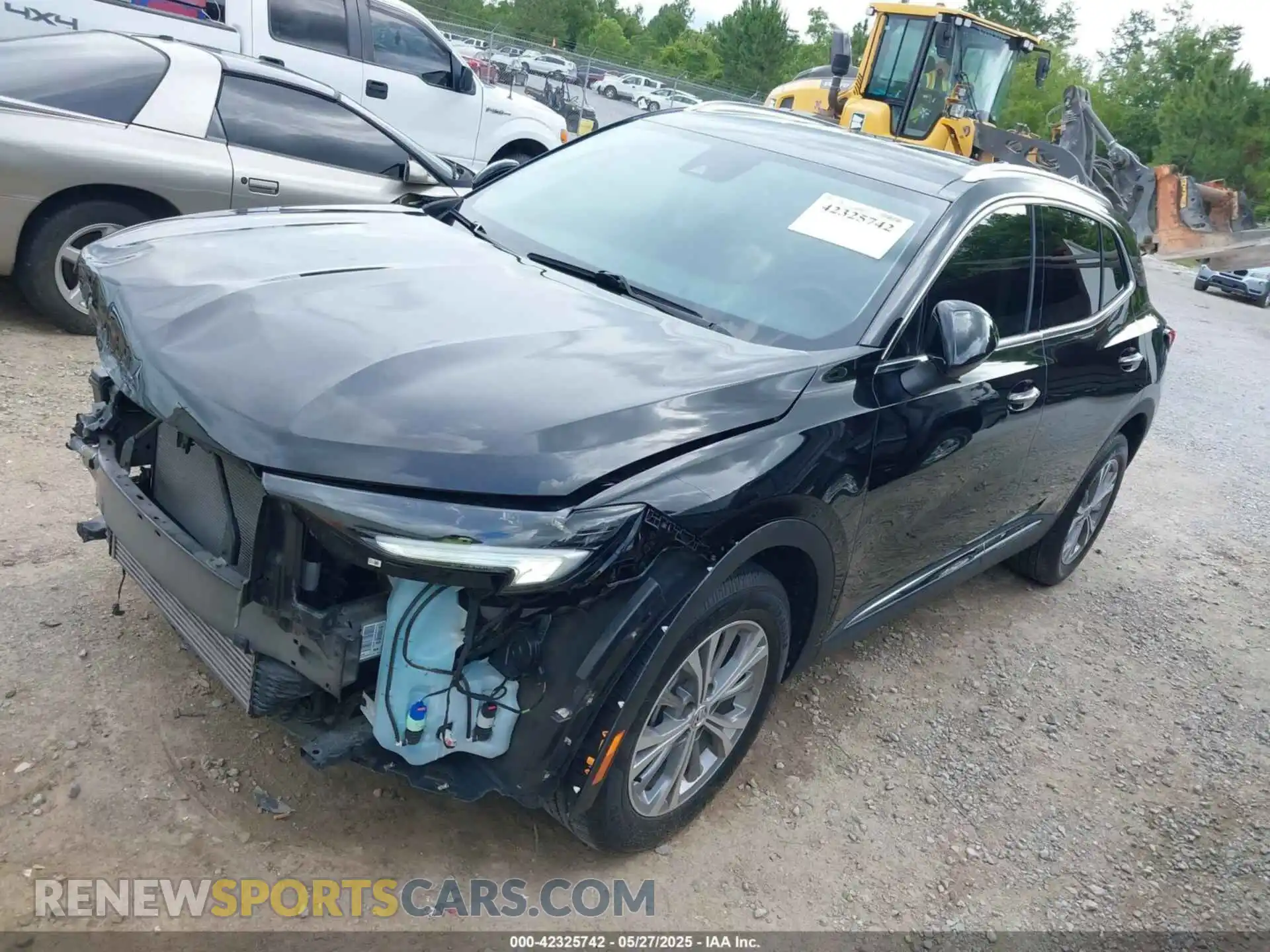 2 Photograph of a damaged car LRBAZLR49ND160233 BUICK ENVISION 2022
