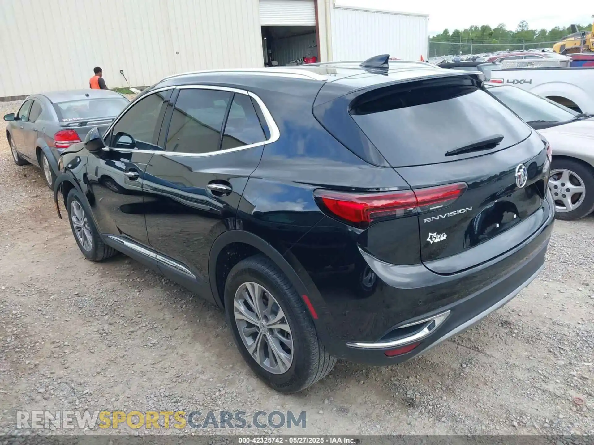 3 Photograph of a damaged car LRBAZLR49ND160233 BUICK ENVISION 2022