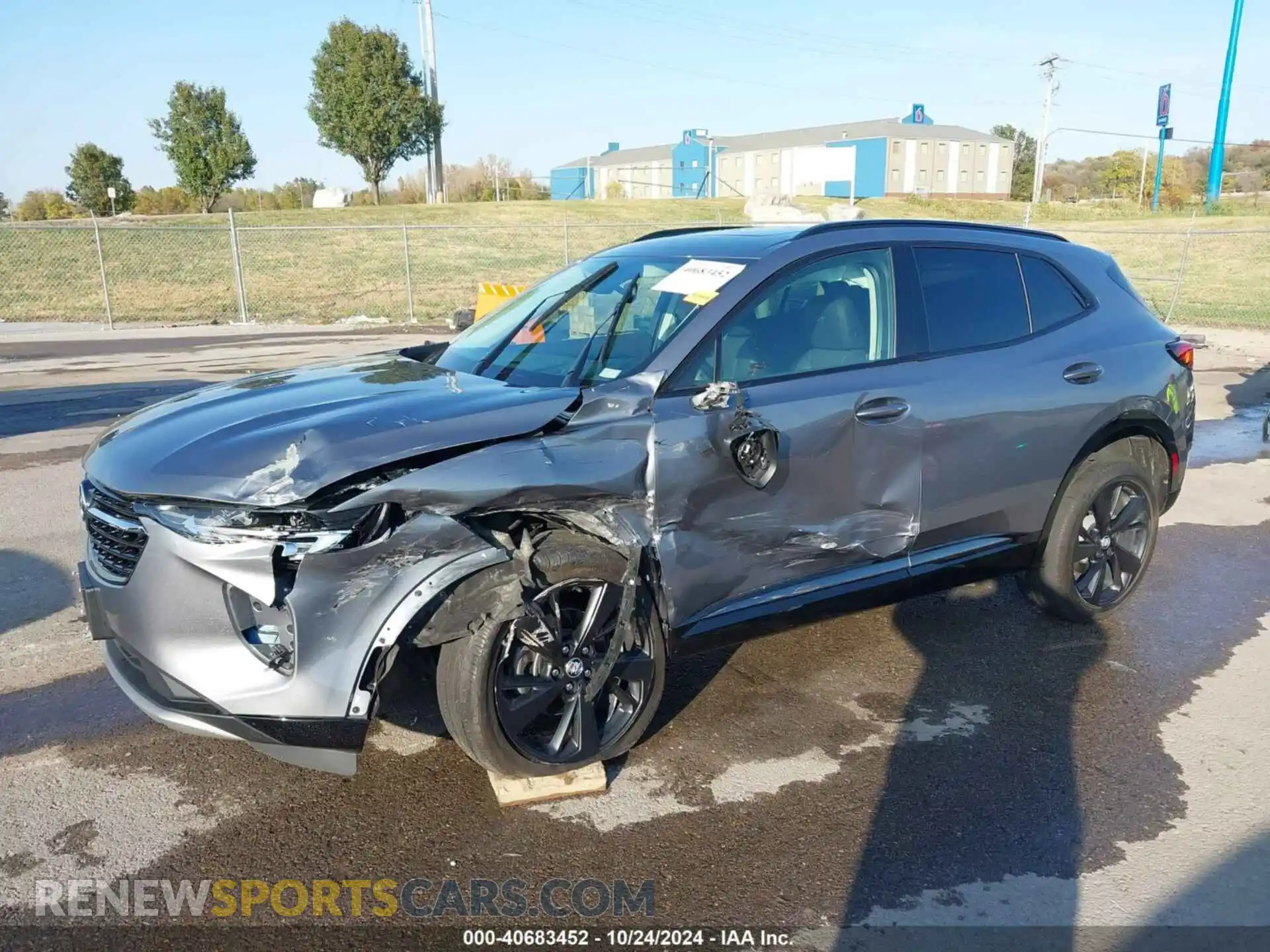 2 Photograph of a damaged car LRBFZNR40ND109334 BUICK ENVISION 2022