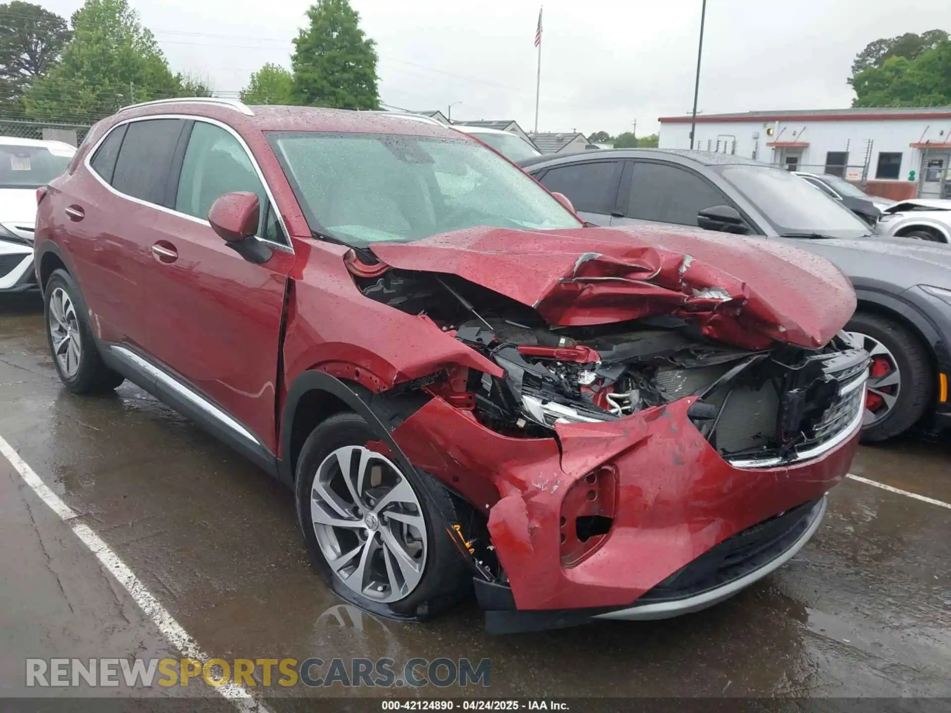 1 Photograph of a damaged car LRBFZNR40ND136355 BUICK ENVISION 2022