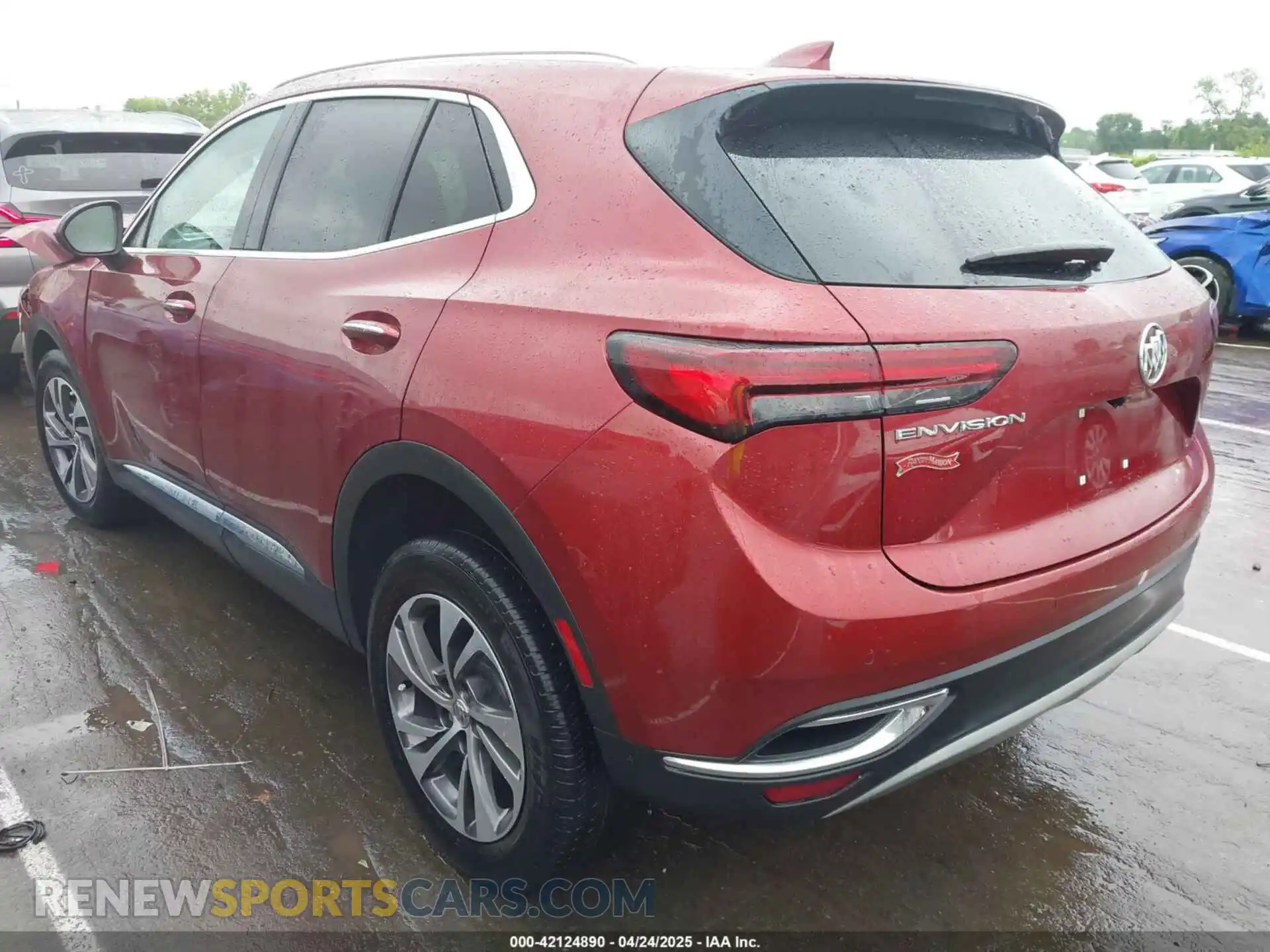 3 Photograph of a damaged car LRBFZNR40ND136355 BUICK ENVISION 2022