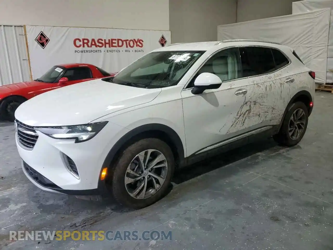 1 Photograph of a damaged car LRBFZNR42ND136020 BUICK ENVISION 2022