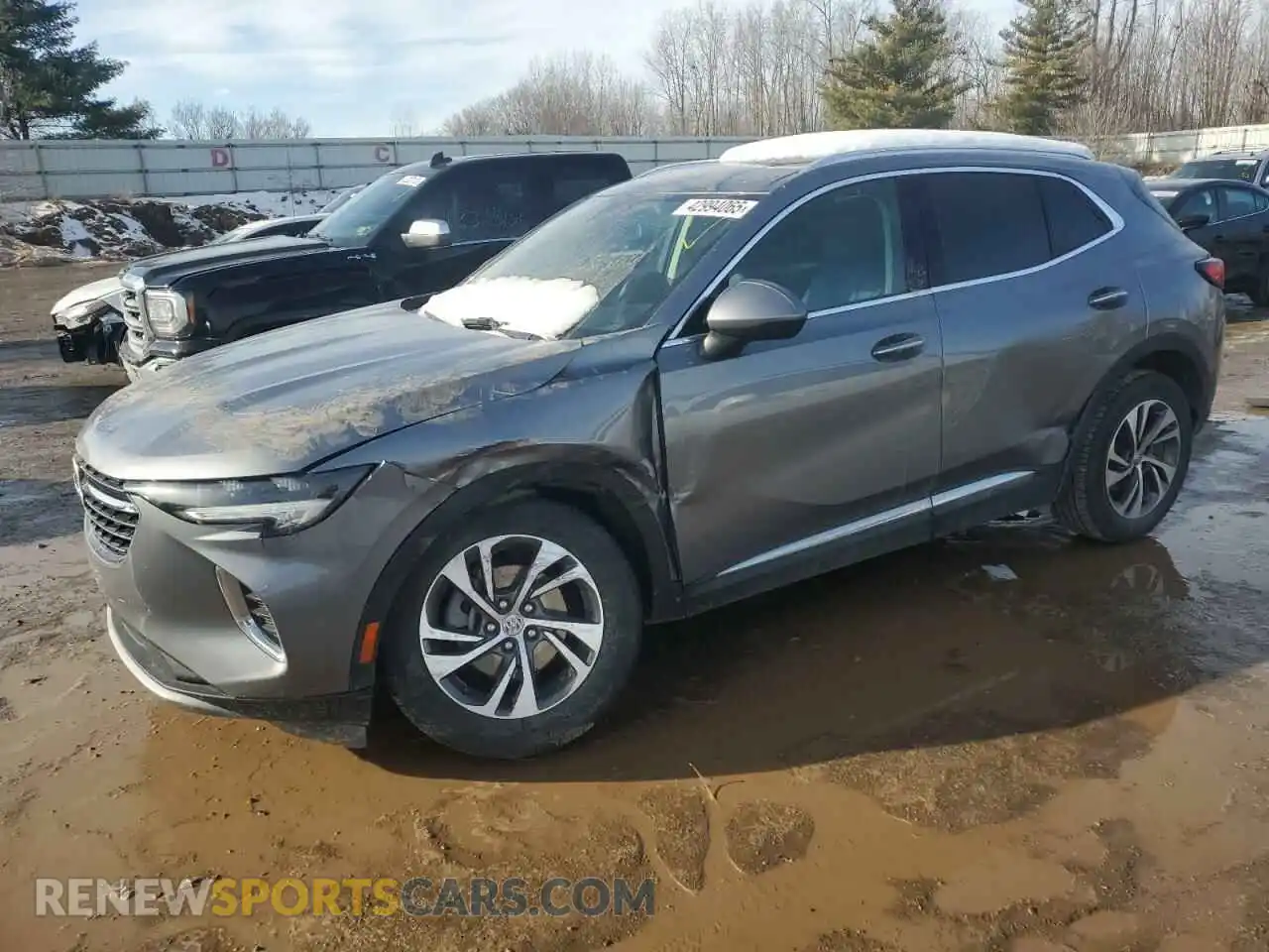 1 Photograph of a damaged car LRBFZNR43ND124474 BUICK ENVISION 2022