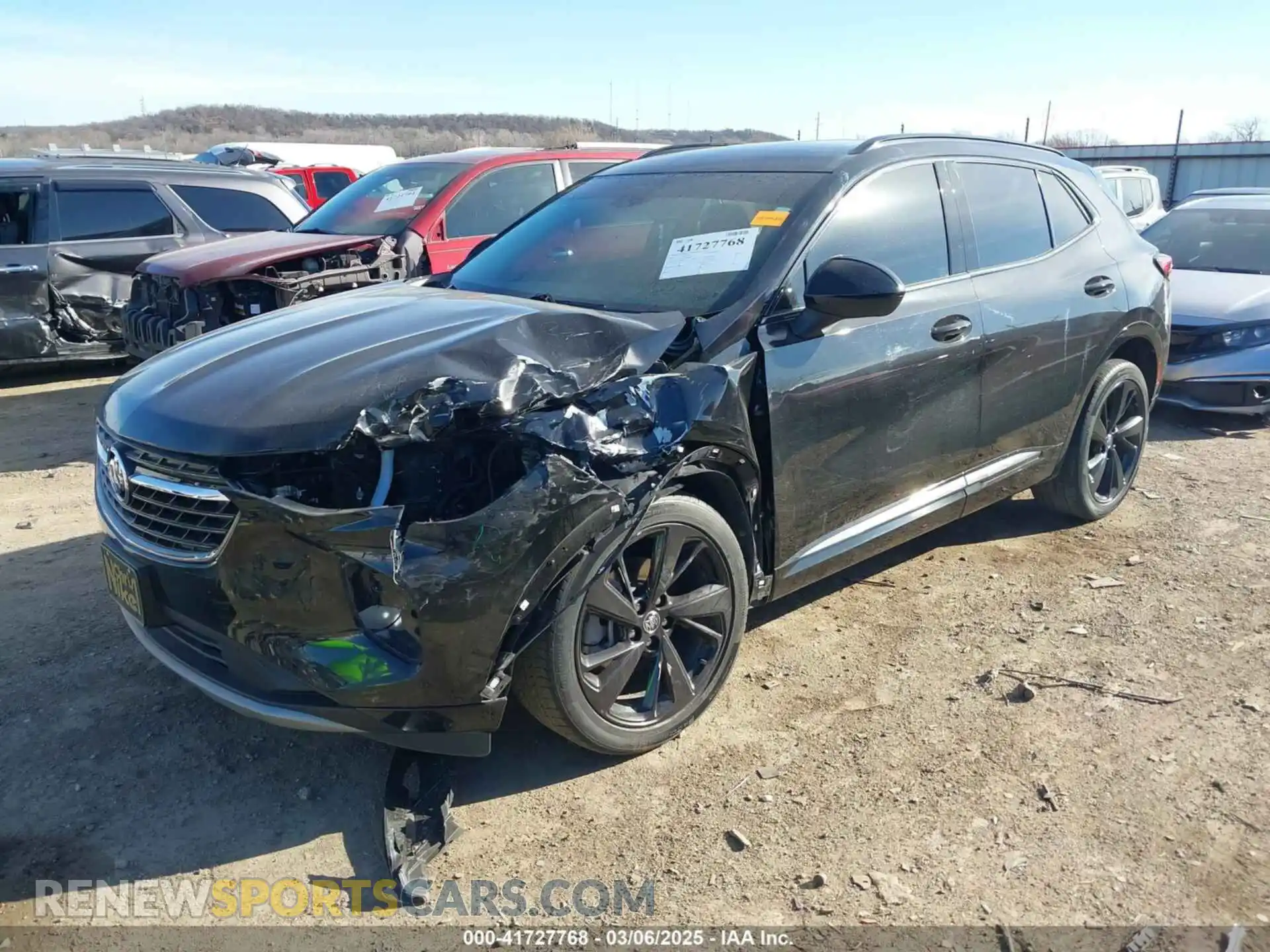 2 Photograph of a damaged car LRBFZNR44ND020611 BUICK ENVISION 2022