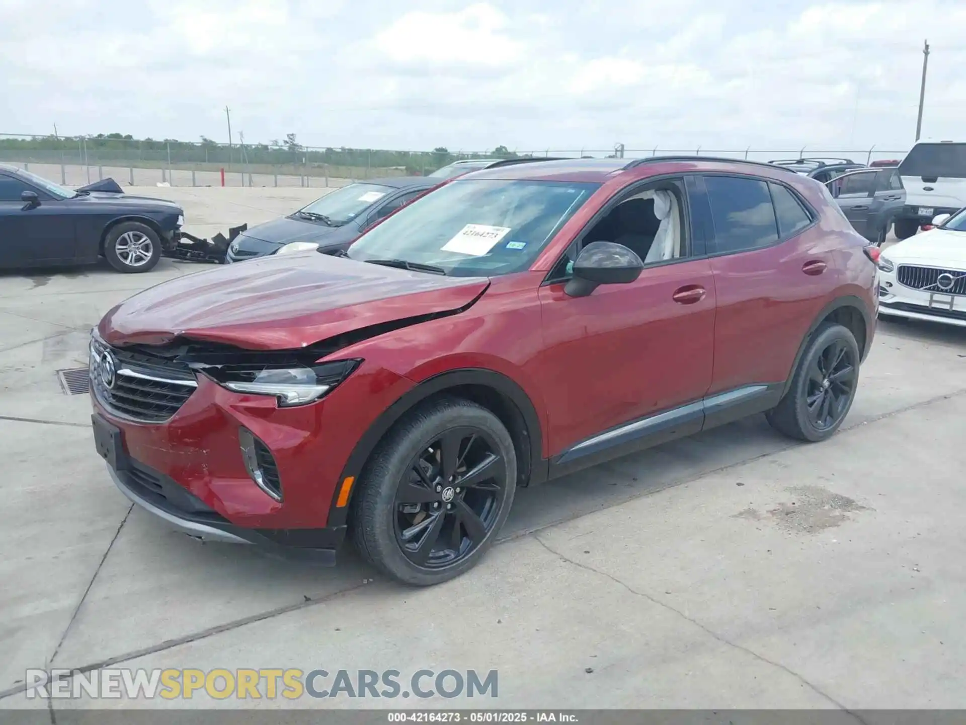 2 Photograph of a damaged car LRBFZNR48ND021633 BUICK ENVISION 2022