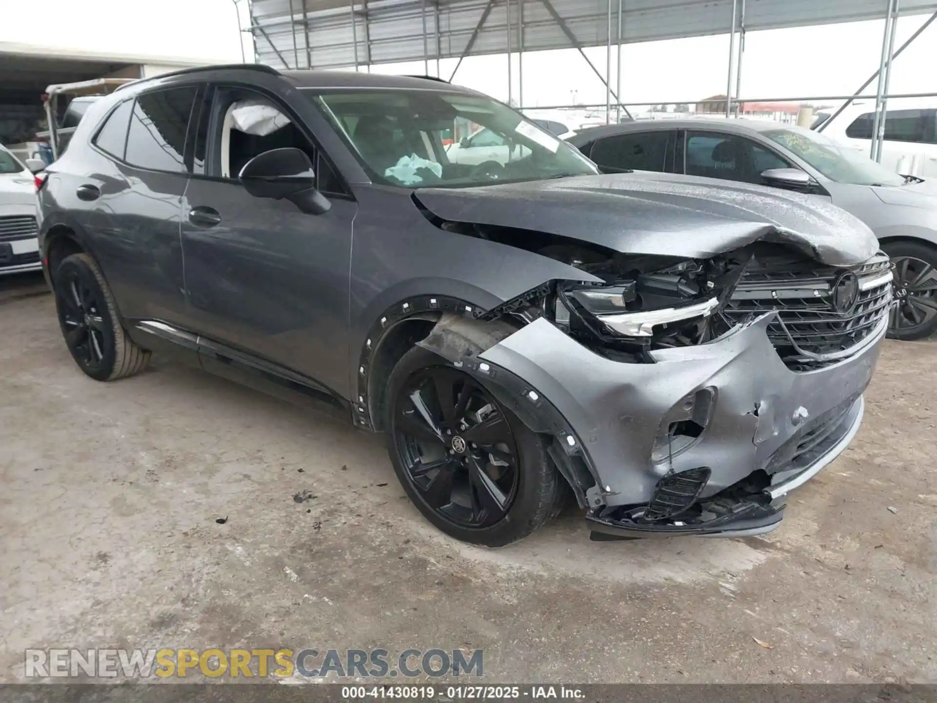 1 Photograph of a damaged car LRBFZNR48ND021762 BUICK ENVISION 2022