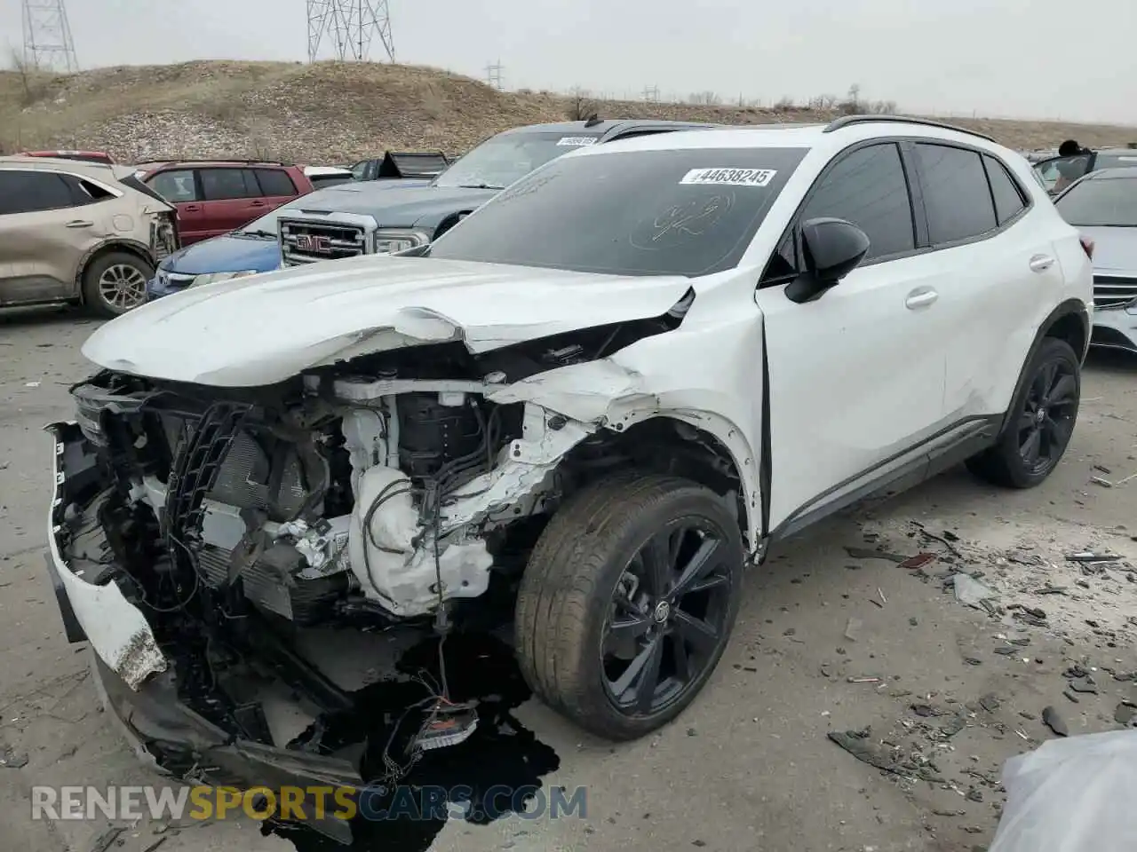 1 Photograph of a damaged car LRBFZPR4XND110227 BUICK ENVISION 2022