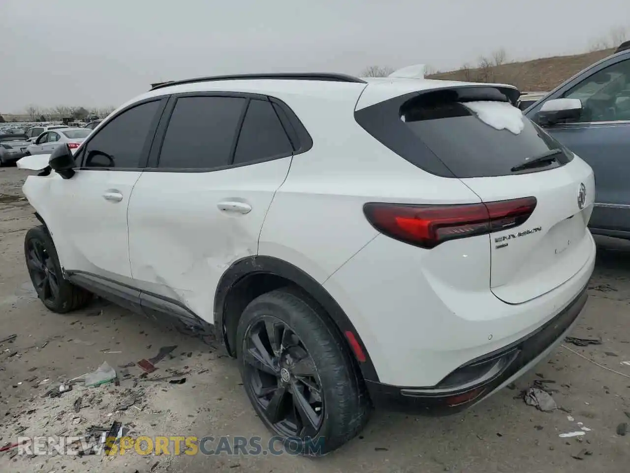 2 Photograph of a damaged car LRBFZPR4XND110227 BUICK ENVISION 2022
