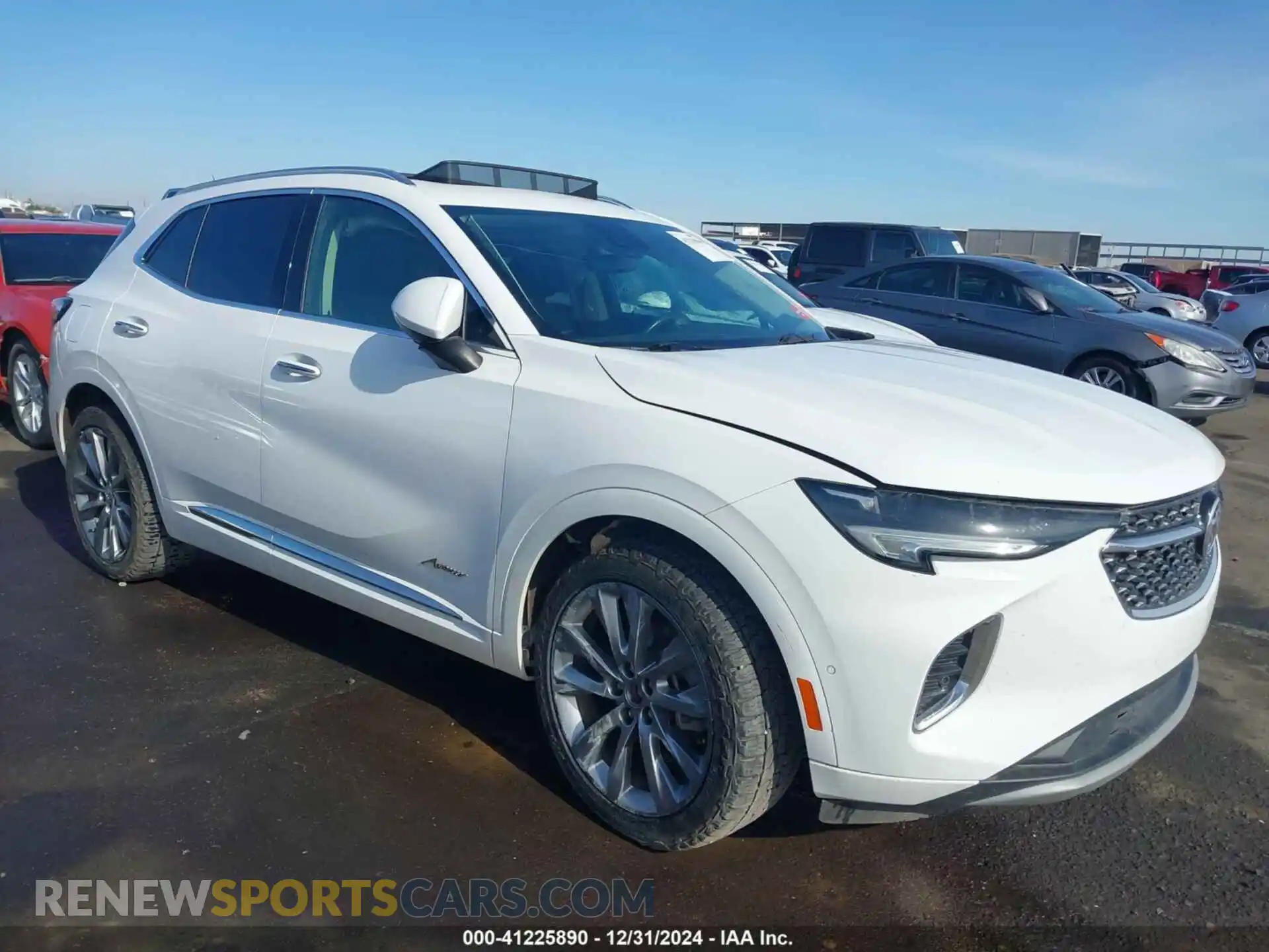 1 Photograph of a damaged car LRBFZRR41ND077209 BUICK ENVISION 2022