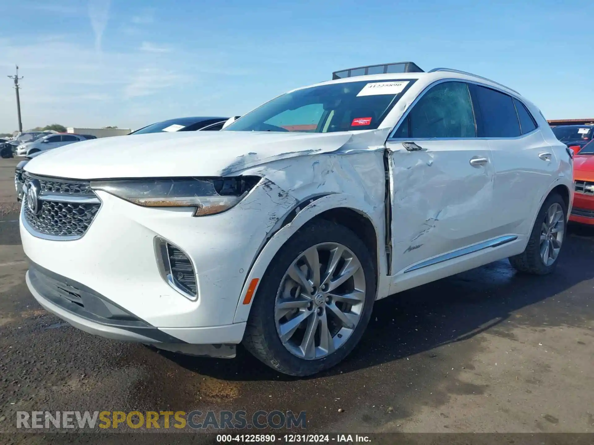 2 Photograph of a damaged car LRBFZRR41ND077209 BUICK ENVISION 2022