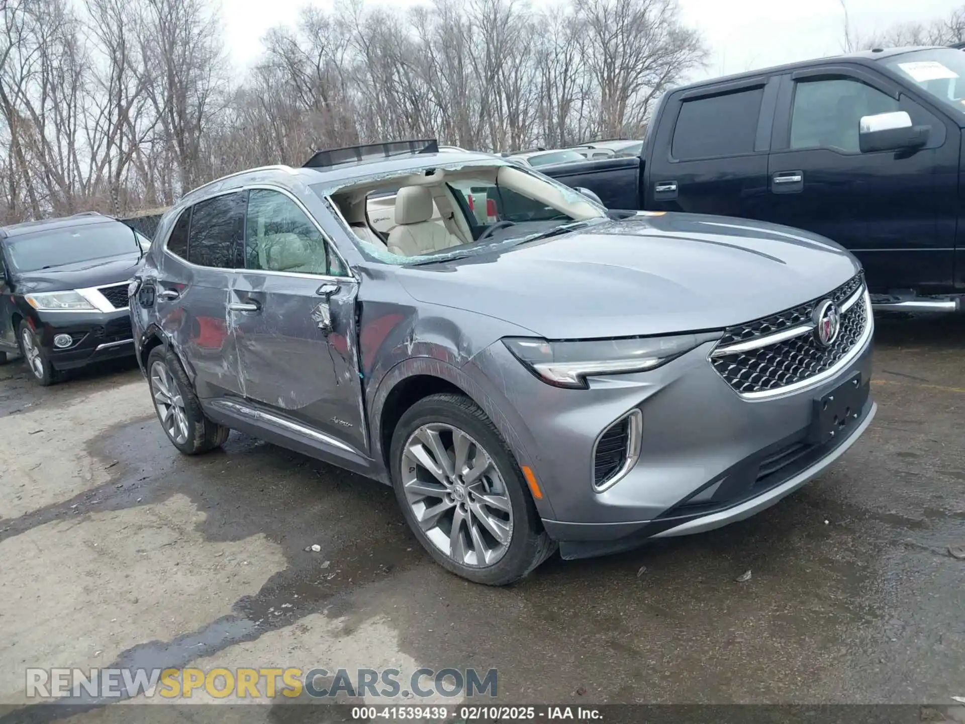 1 Photograph of a damaged car LRBFZRR43ND031641 BUICK ENVISION 2022