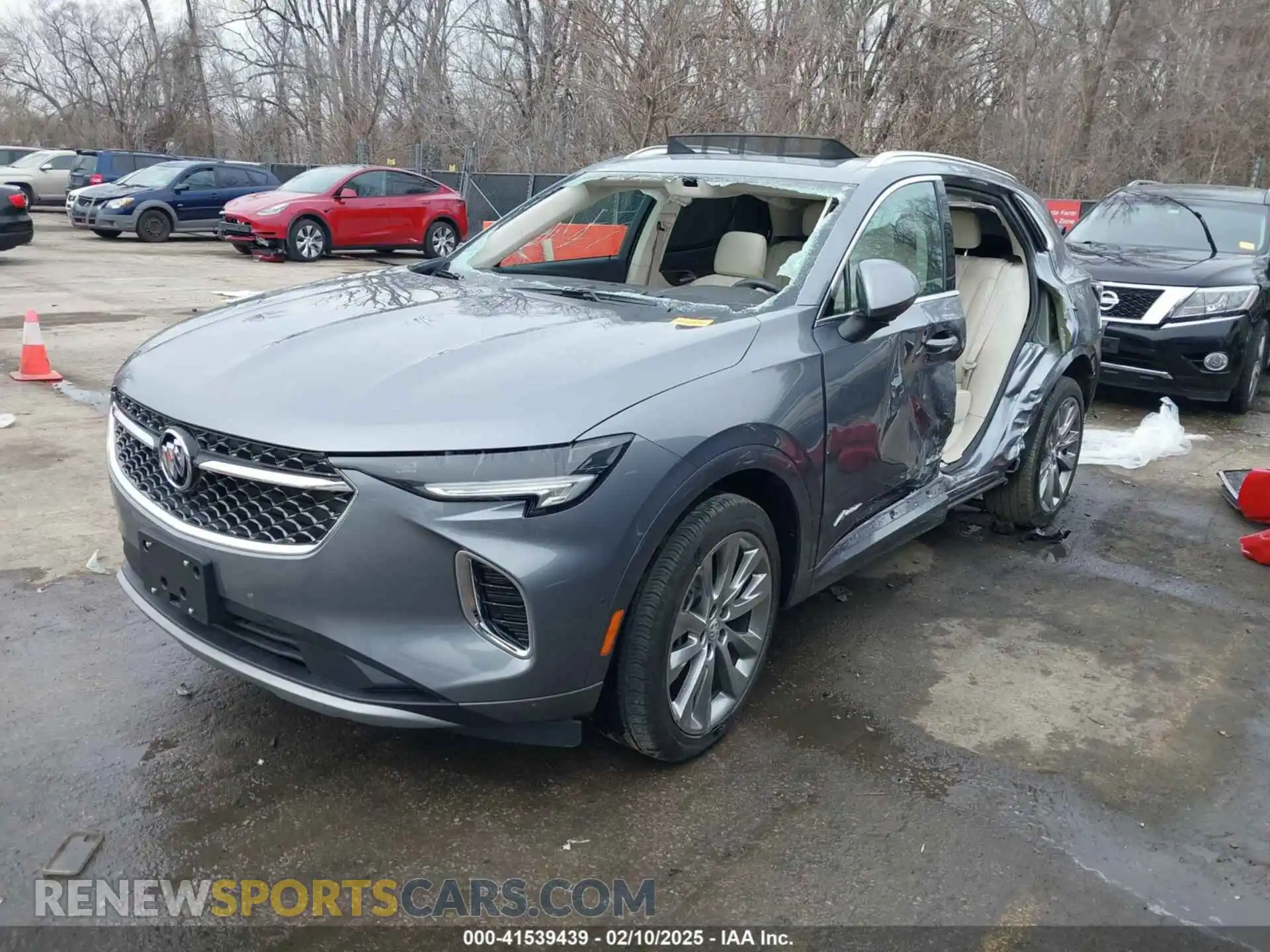 2 Photograph of a damaged car LRBFZRR43ND031641 BUICK ENVISION 2022