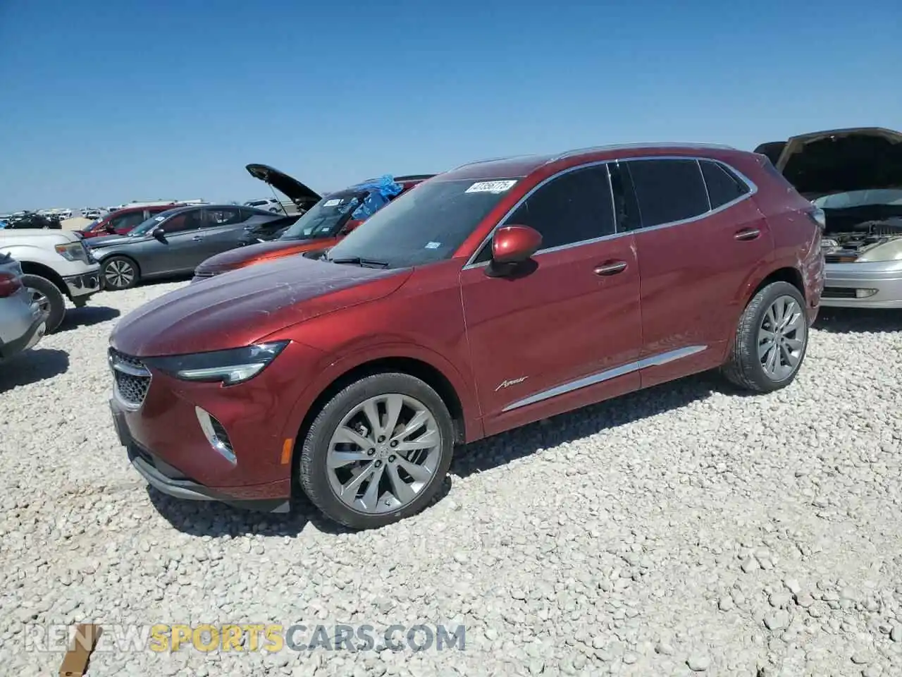 1 Photograph of a damaged car LRBFZRR45ND072725 BUICK ENVISION 2022