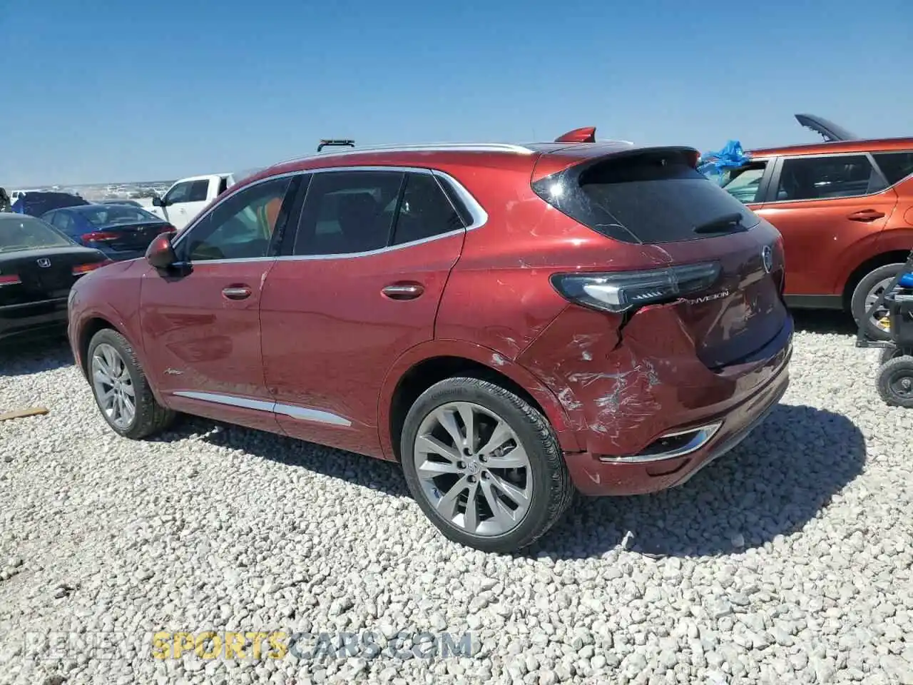 2 Photograph of a damaged car LRBFZRR45ND072725 BUICK ENVISION 2022