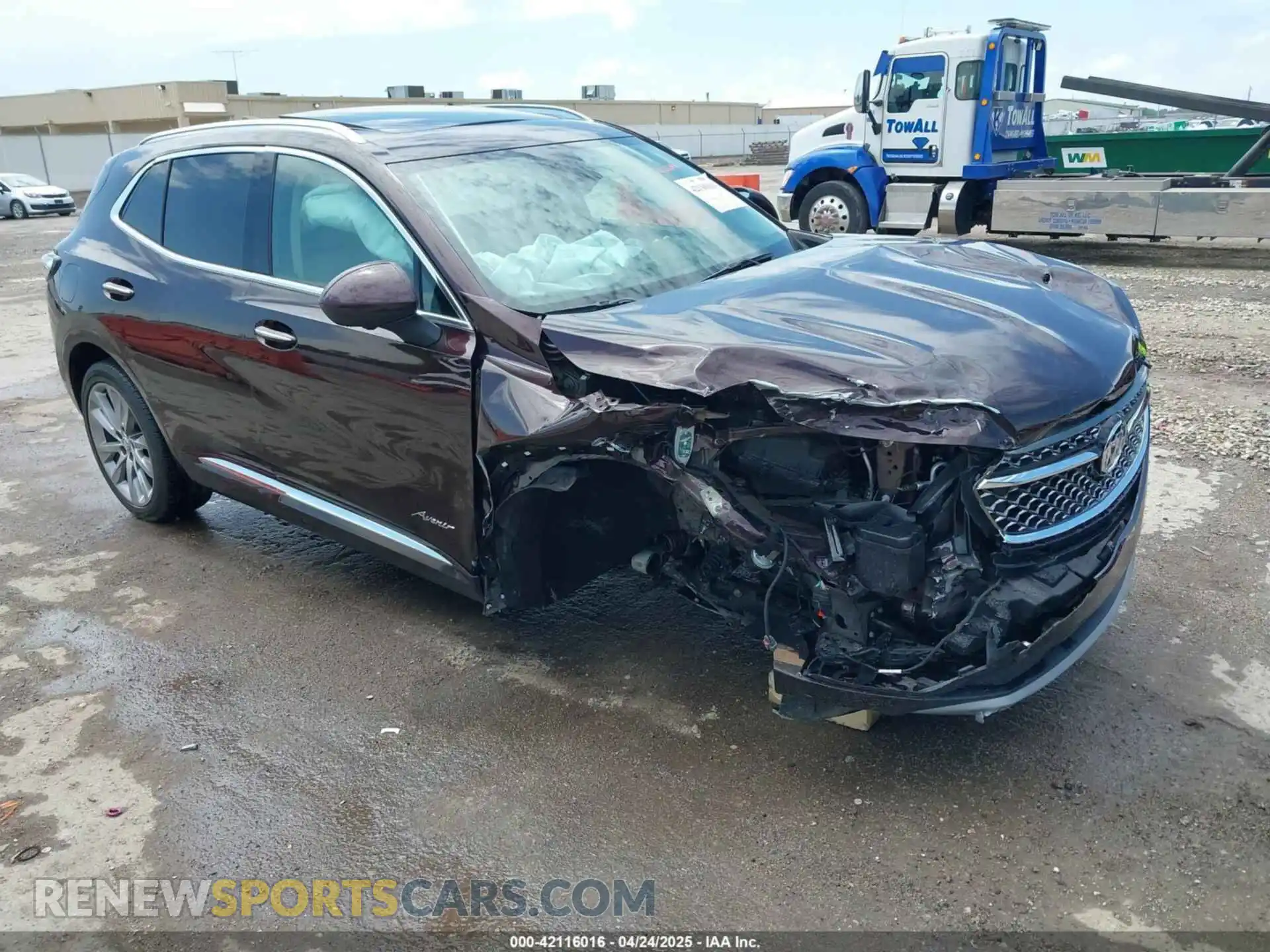 1 Photograph of a damaged car LRBFZRR47ND159039 BUICK ENVISION 2022