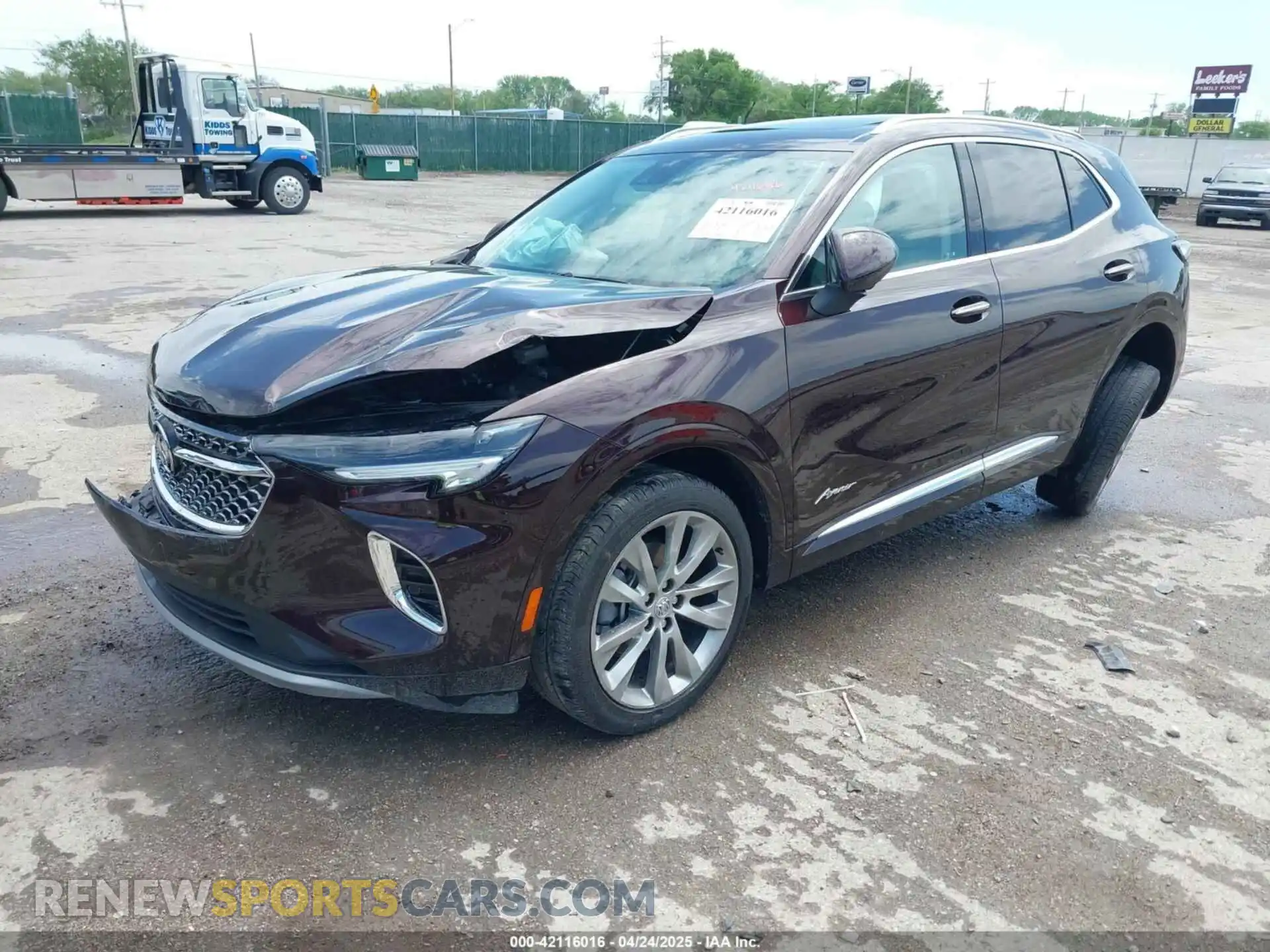 2 Photograph of a damaged car LRBFZRR47ND159039 BUICK ENVISION 2022