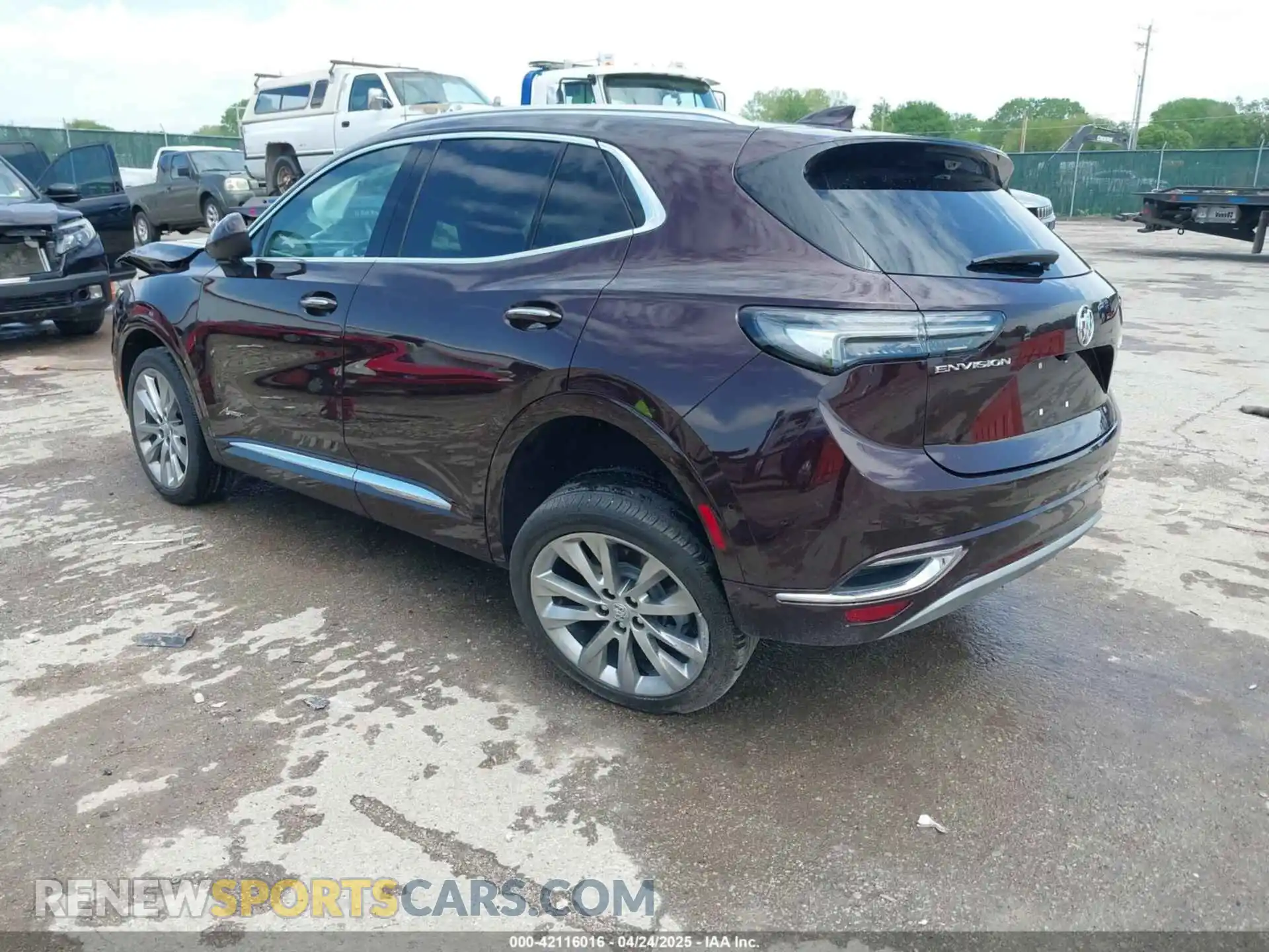 3 Photograph of a damaged car LRBFZRR47ND159039 BUICK ENVISION 2022