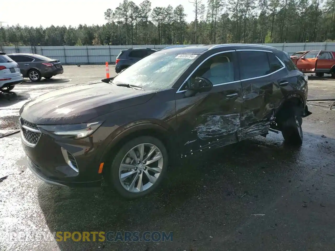 1 Photograph of a damaged car LRBFZRR48ND047107 BUICK ENVISION 2022