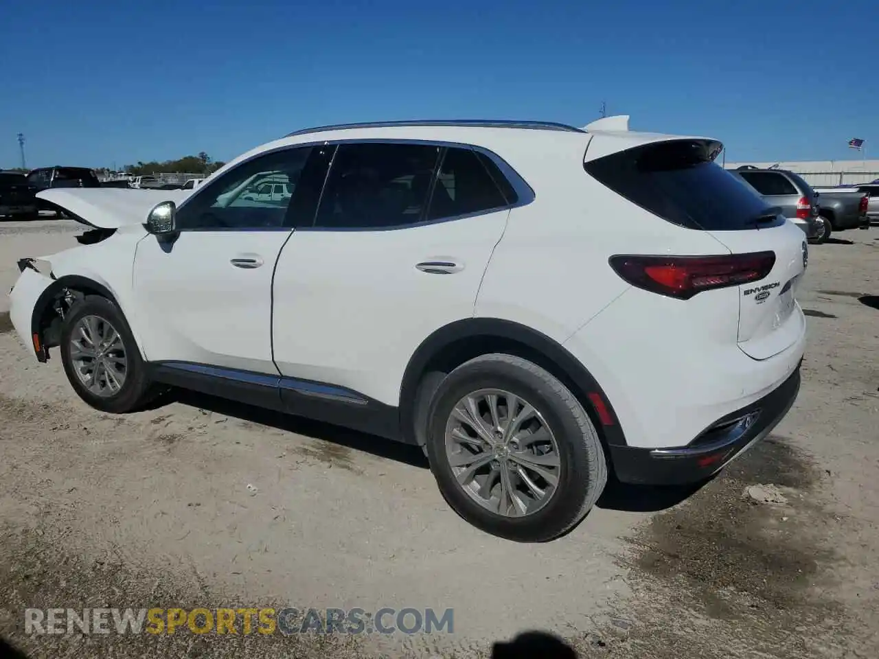 2 Photograph of a damaged car LRBAZLR41PD038601 BUICK ENVISION 2023