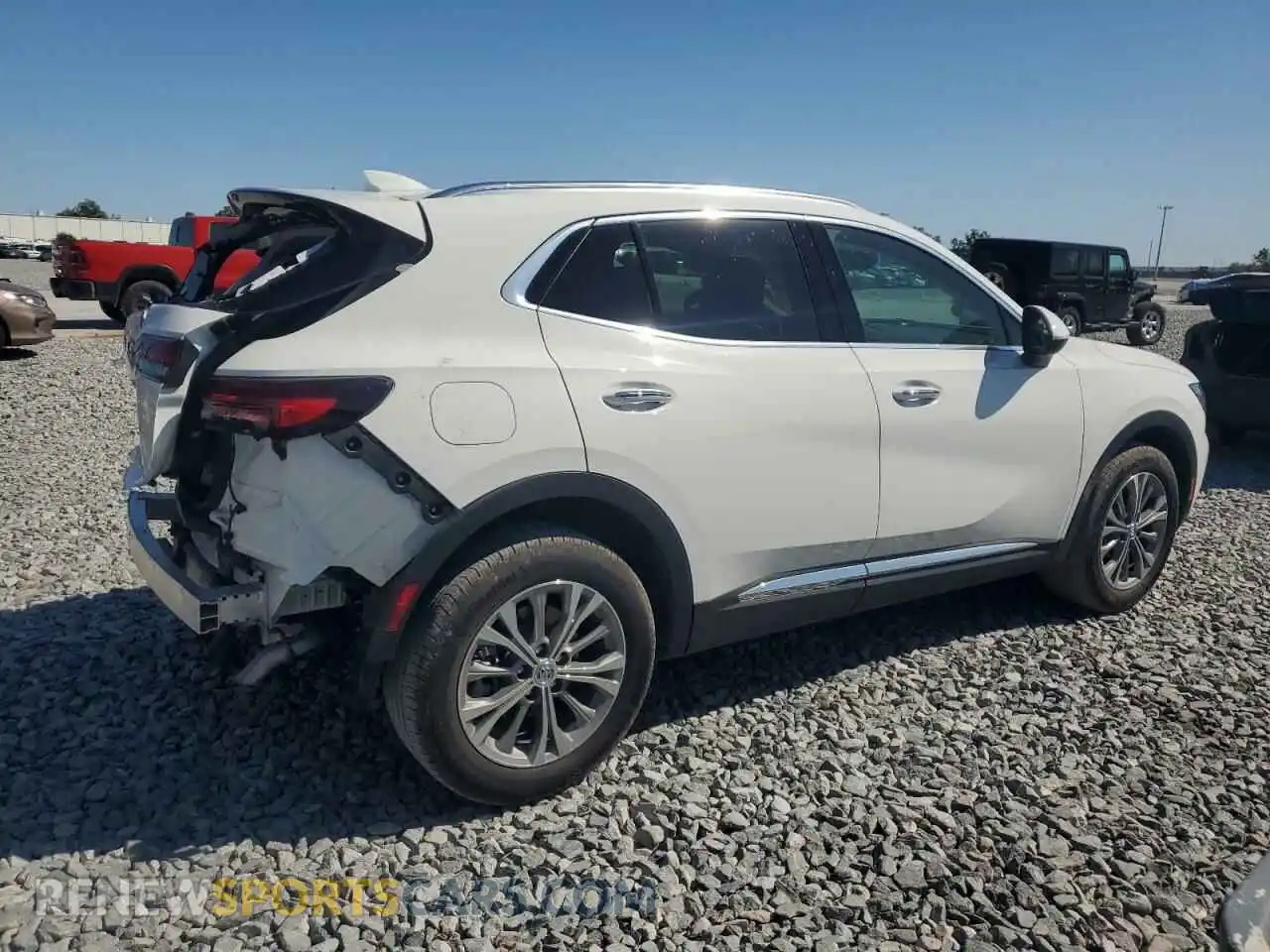 3 Photograph of a damaged car LRBAZLR45PD014060 BUICK ENVISION 2023